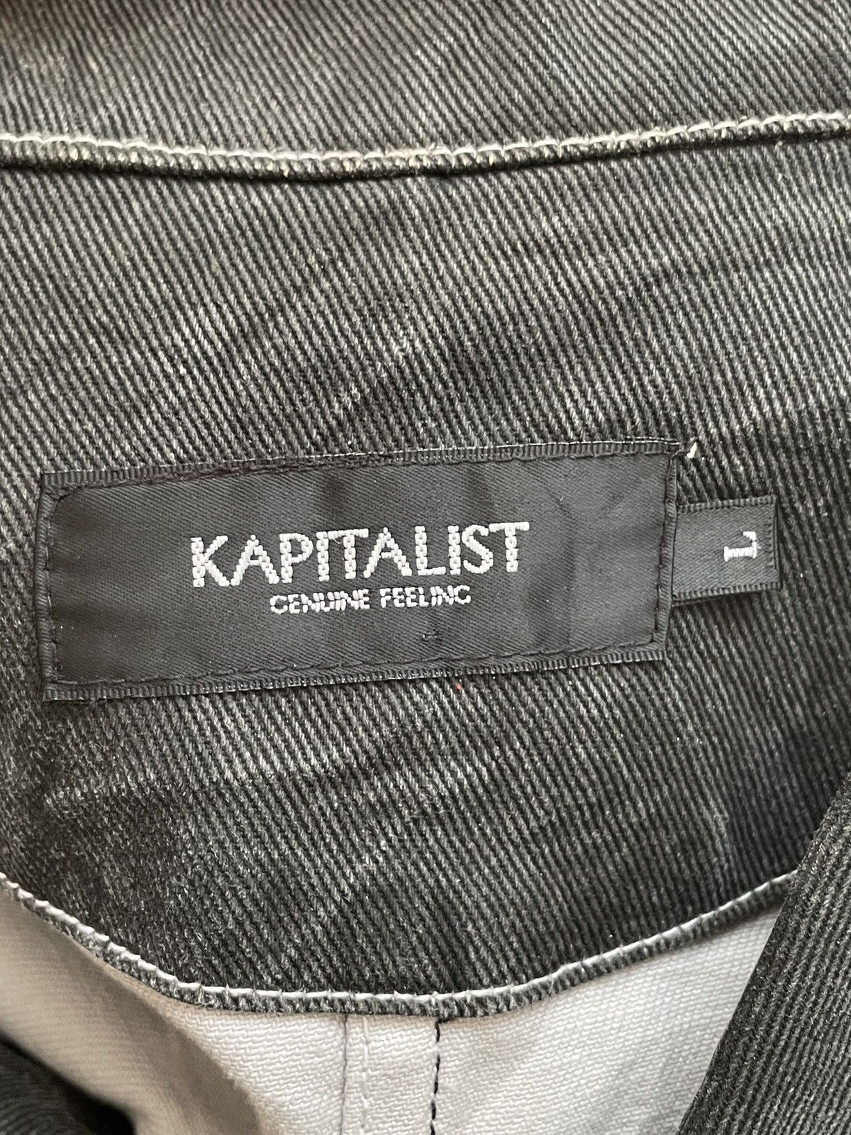 Japanese Brand × Vintage Vintage Japanese Brand Kapitalist Denim Chore Jacket 2000s Size US L / EU 52-54 / 3 - 9 Thumbnail