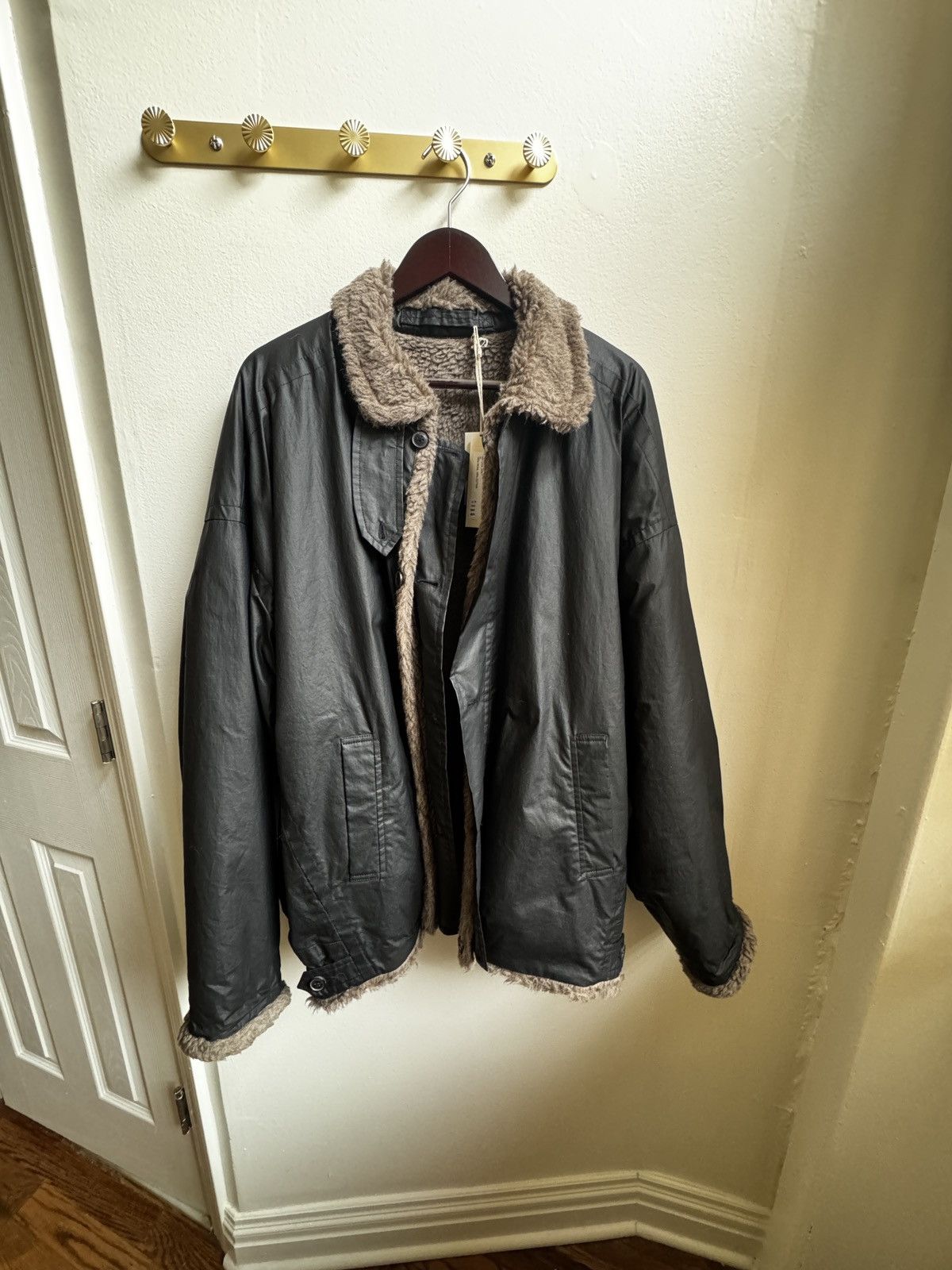 Jan Jan Van Essche AW24 Beyond #57 Teddy Reverisble Jacket - XL BNWT Size US XL / EU 56 / 4 - 2 Thumbnail