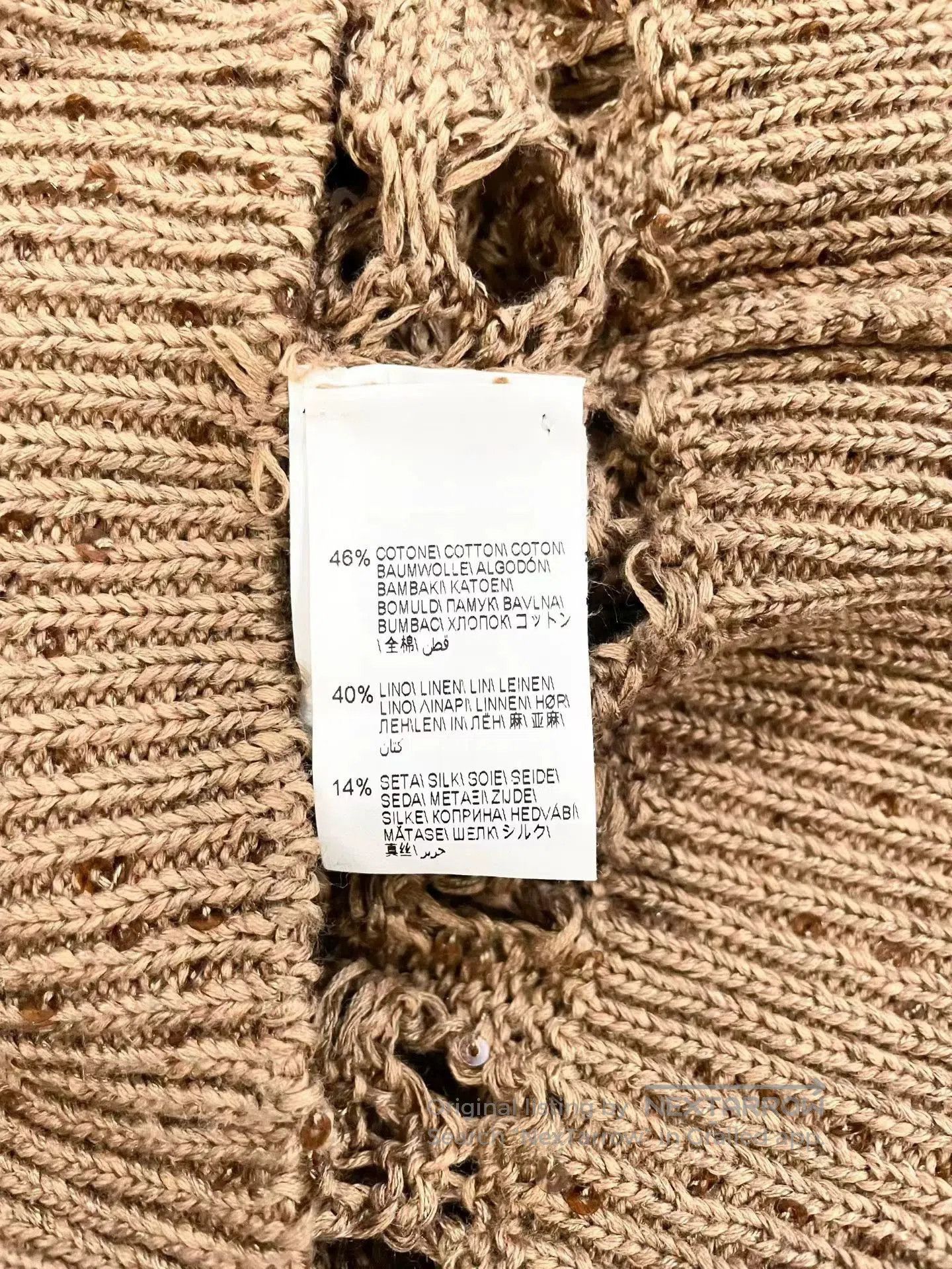 Brunello Cucinelli beige open-knit sweater by brunello cucinelli. Size US M / EU 48-50 / 2 - 5 Thumbnail