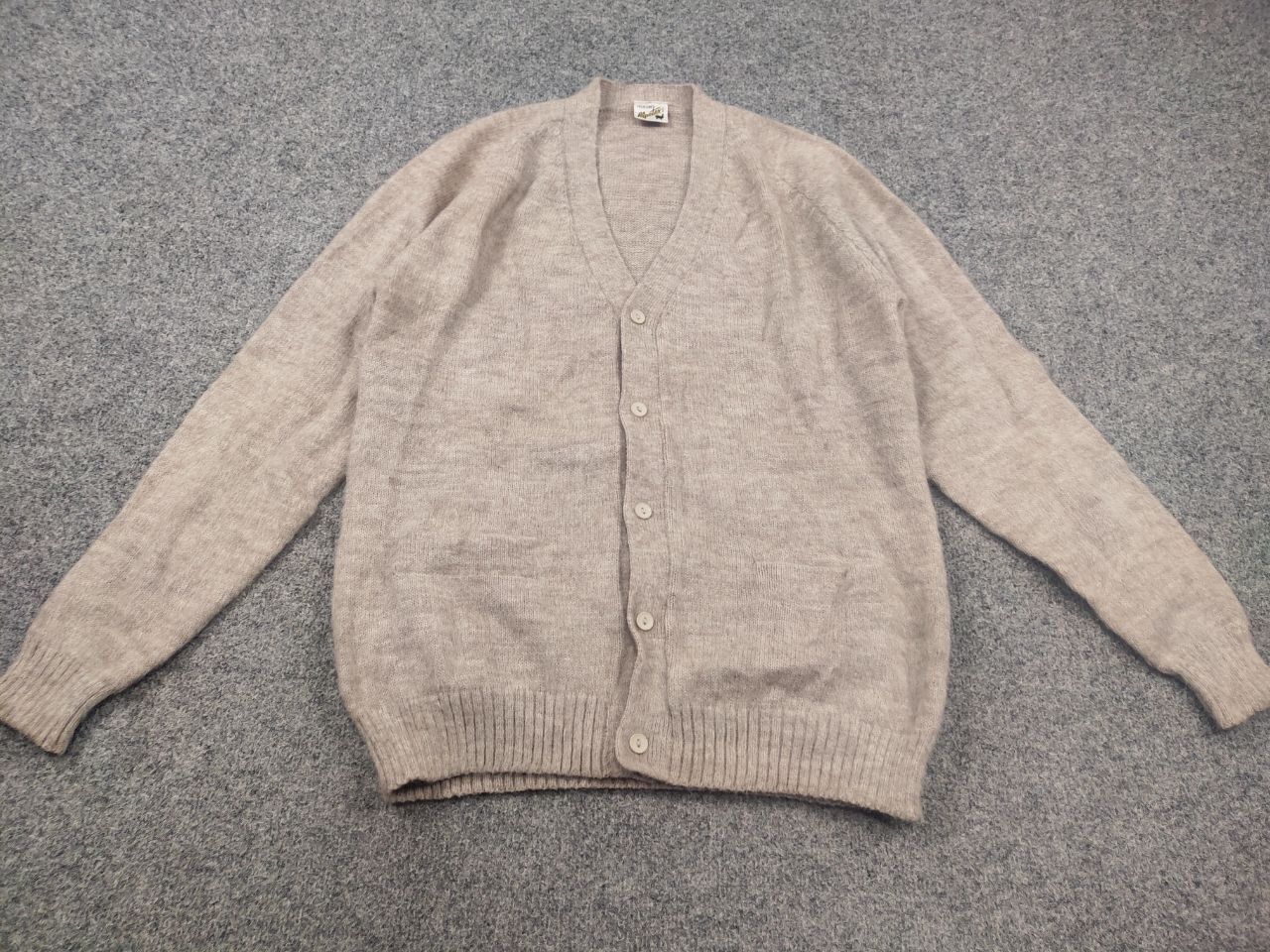 Vintage Vintage 70's Alpatex Creaciones Wool Button Cardigan Sweater Size US L / EU 52-54 / 3 - 3 Thumbnail
