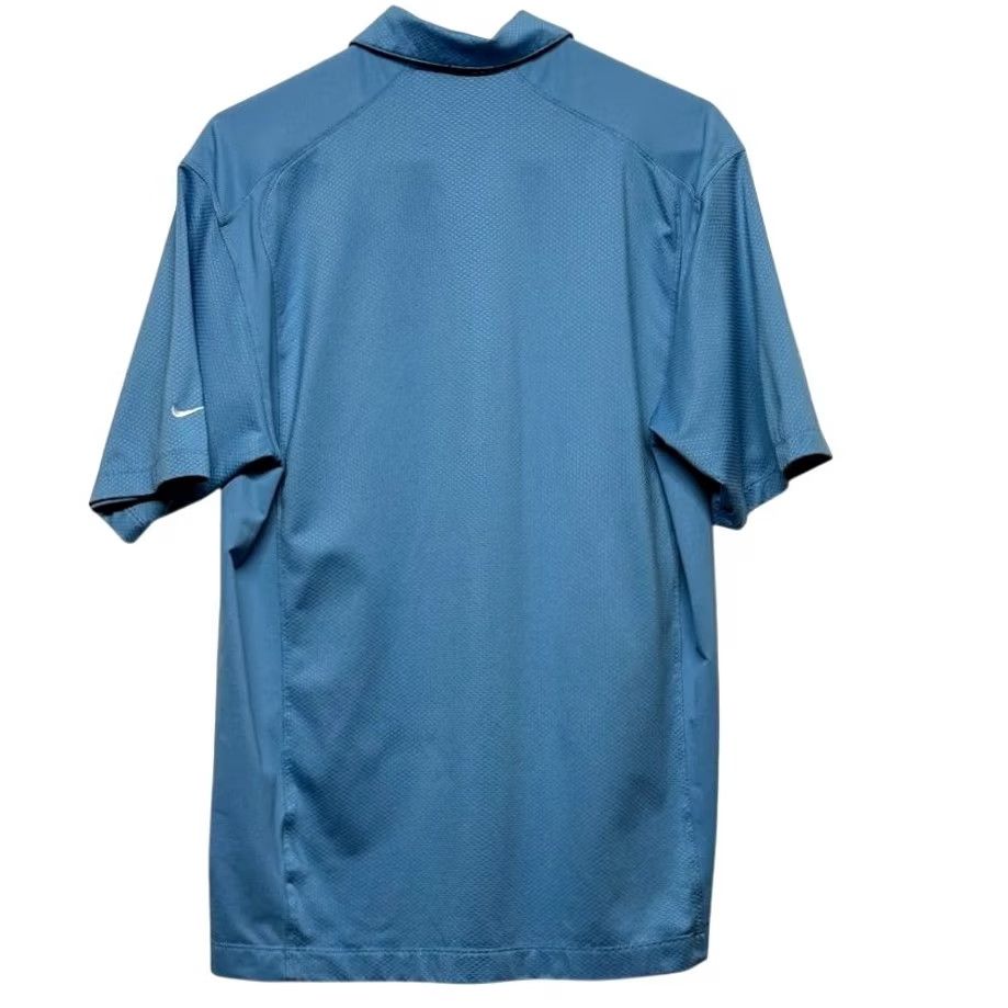 Nike Nike Golf Dri-Fit Performance Polo M Embroidered Swoosh Orange Blue Shirt Mens Size US M / EU 48-50 / 2 - 5 Thumbnail