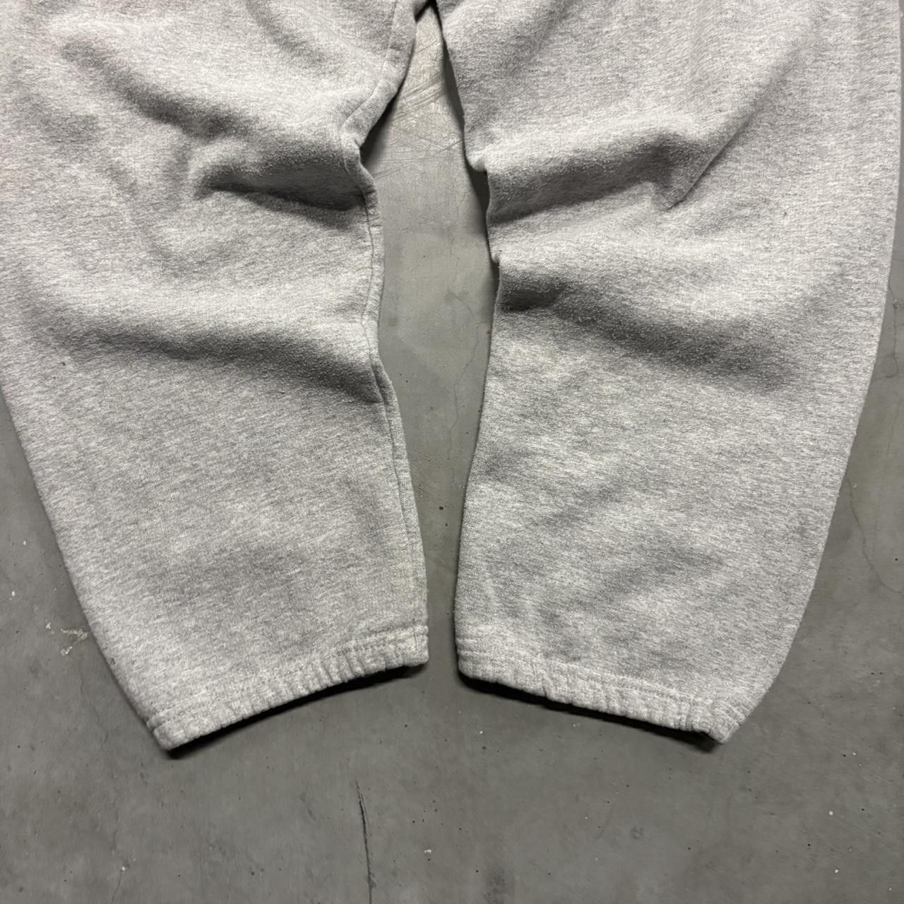 Japanese Brand × Vintage Crazy Vintage Y2K/2000s Baggy Grey Loungewear Sweatpants! Size US 36 / EU 52 - 4 Thumbnail