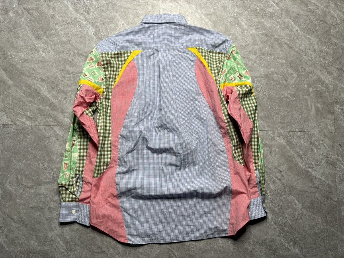 Comme des Garcons SHIRT CDG Shirt S/S 13 Patch Panneled Buttondown Size US XS / EU 42 / 0 - 5 Thumbnail