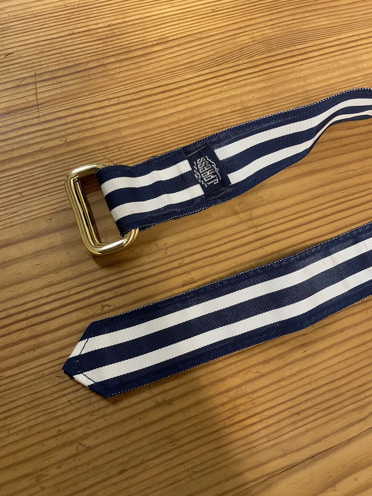 J. Press J Press Striped Preppy Belt Size ONE SIZE - 2 Thumbnail