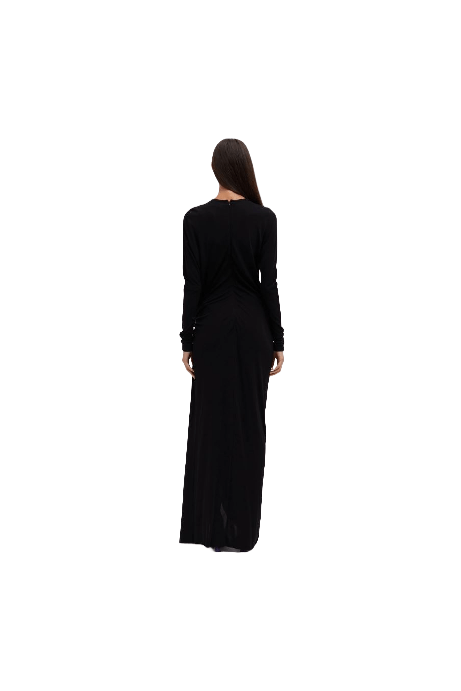 Christopher Esber o1mle0824 Side Cowl L/S Dress in Black Size M / US 6-8 / IT 42-44 - 5 Thumbnail