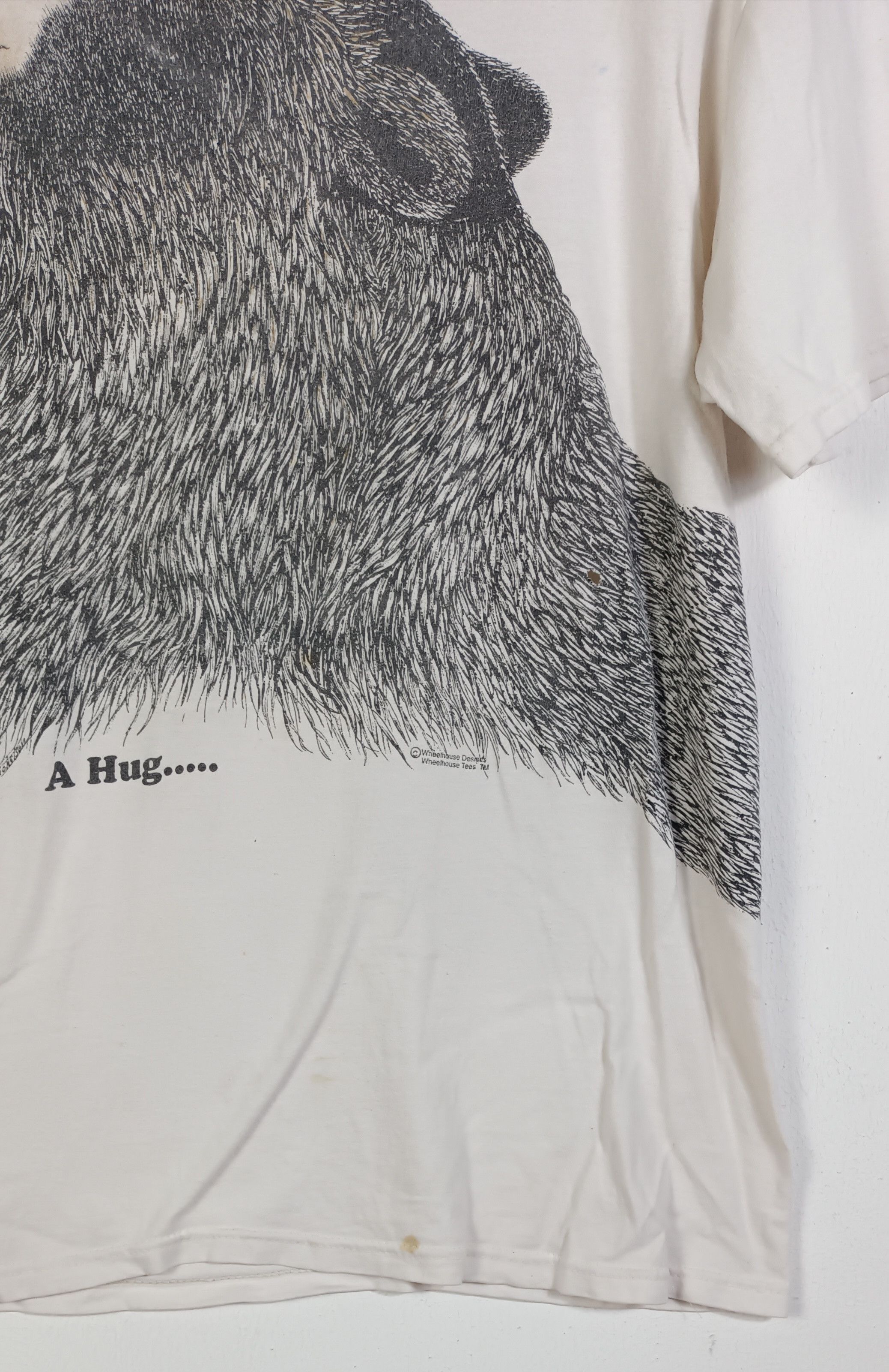 Hanes × Vintage Vintage💥A Hug.. Whellhouse Design Size US M / EU 48-50 / 2 - 3 Thumbnail