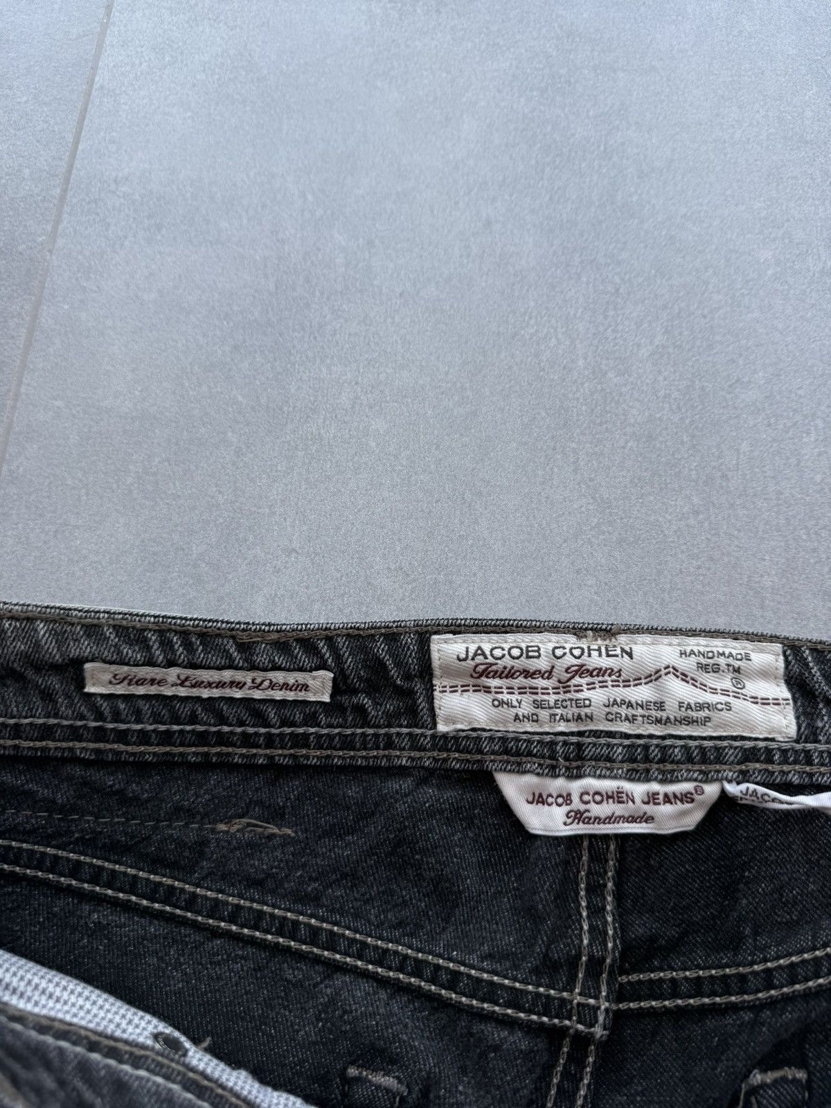 Jacob Cohen vintage Jacob Cohen baggy flared hype washed jeans japanese Size US 36 / EU 52 - 10 Thumbnail