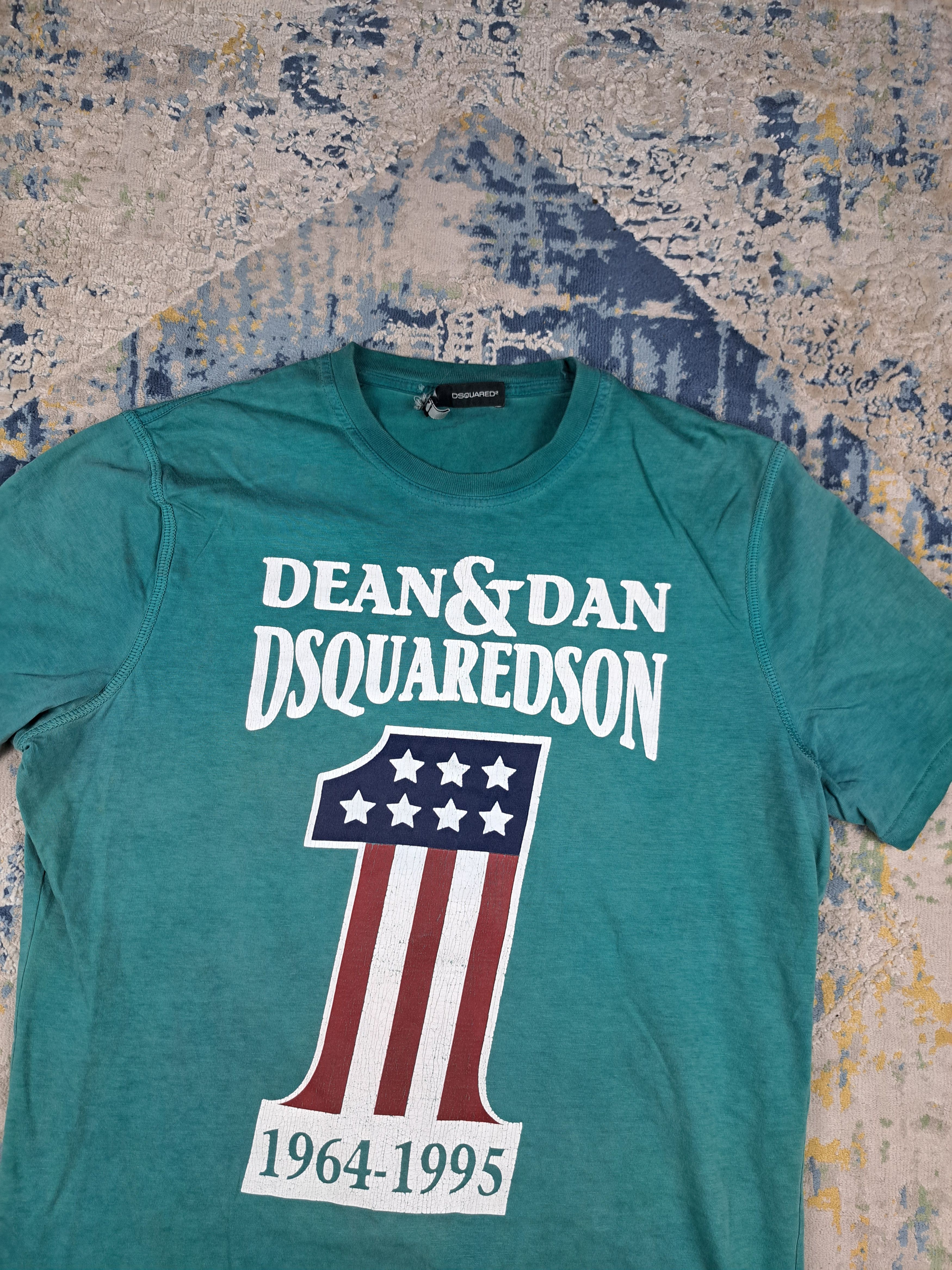Dsquared2 Dsquared 2 Dean & Dan "1" y2k Tee Drip Swag Luxury Designer Size US L / EU 52-54 / 3 - 2 Thumbnail