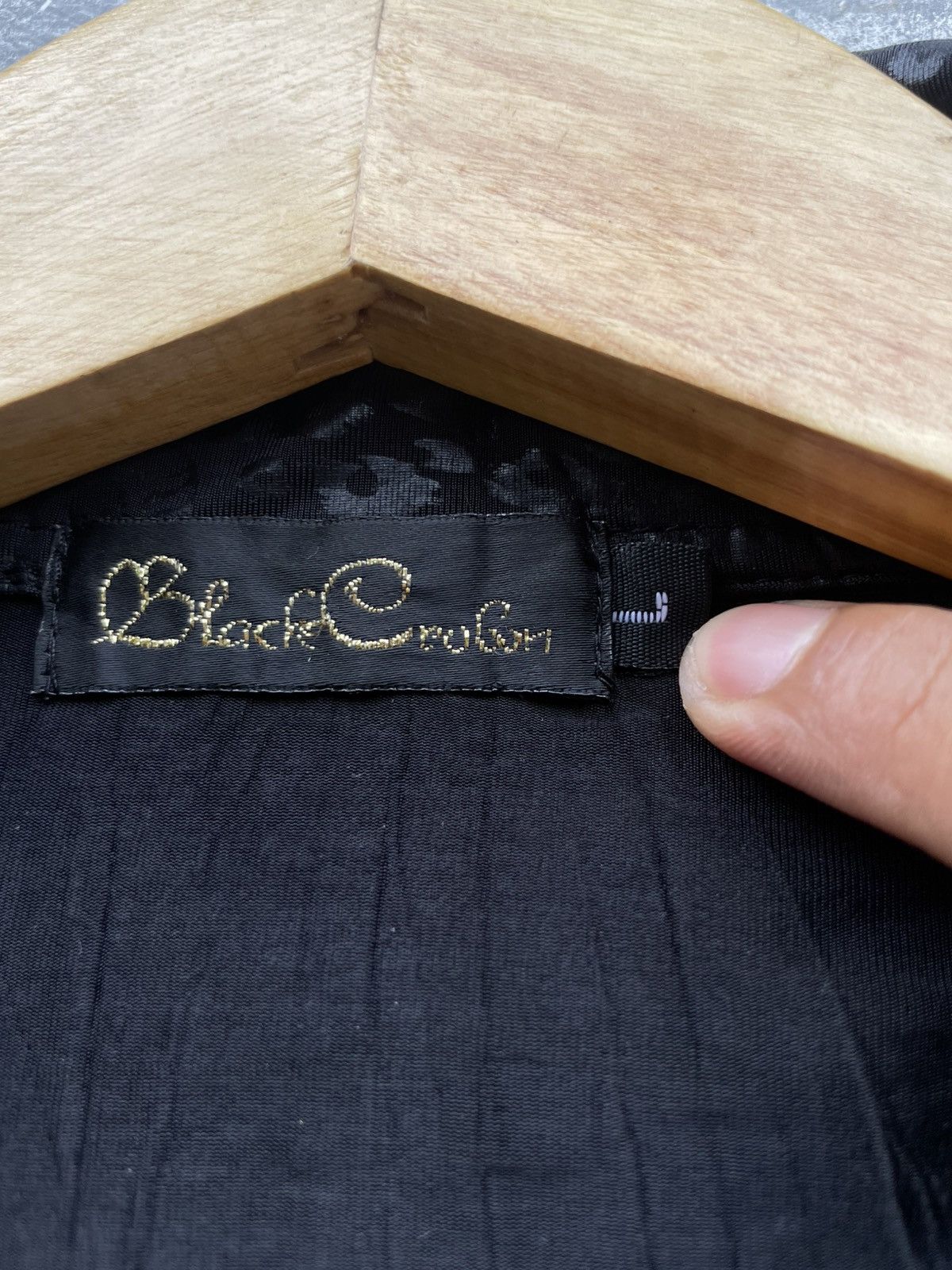 Japanese Brand Y2K Black Crown Snake Skin Ifsixwasnine Style Shirt Size US L / EU 52-54 / 3 - 5 Thumbnail
