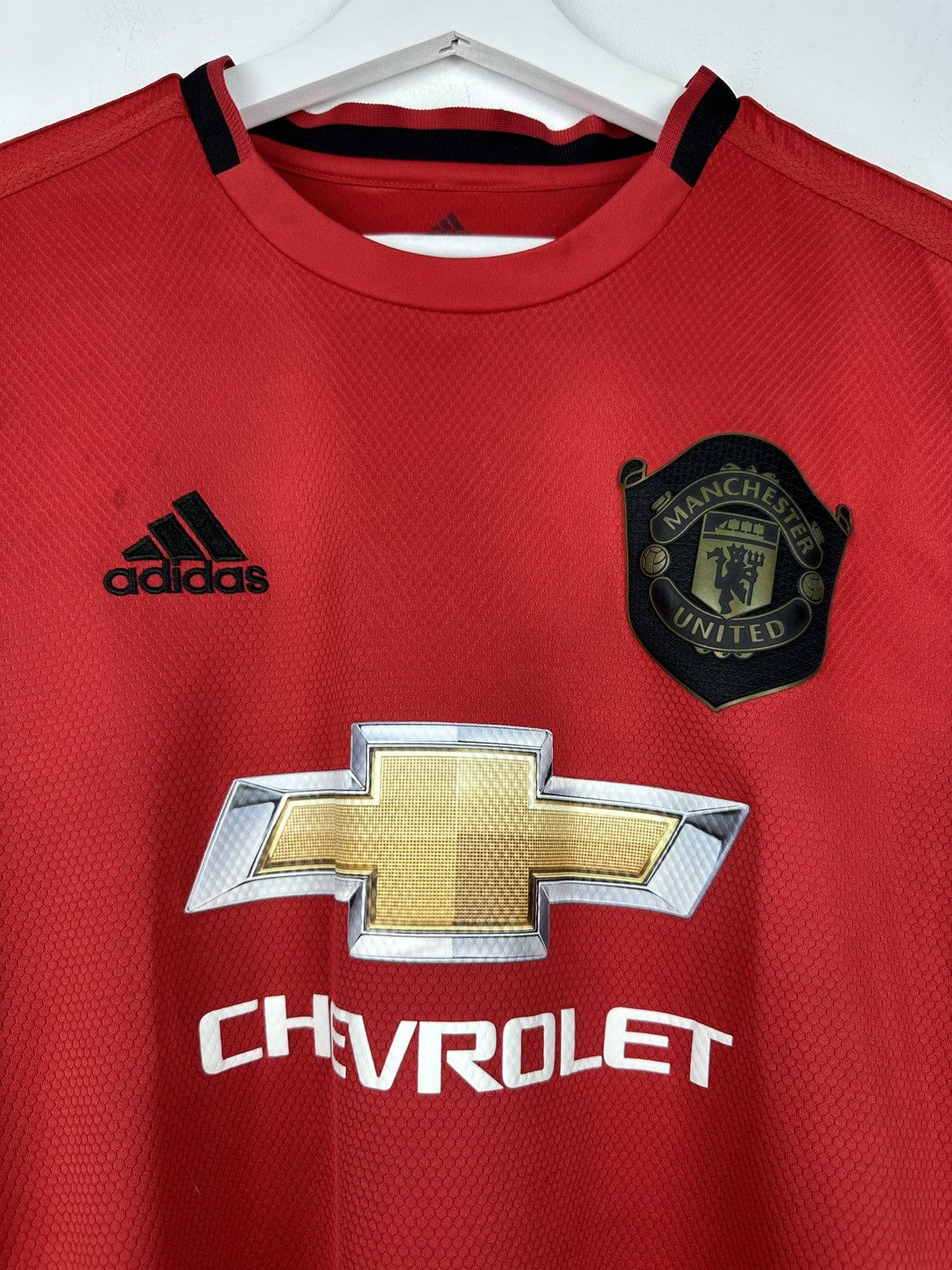 Adidas Manchester United 2019 Home Soccer Jersey Football Shirt Size US M / EU 48-50 / 2 - 5 Thumbnail