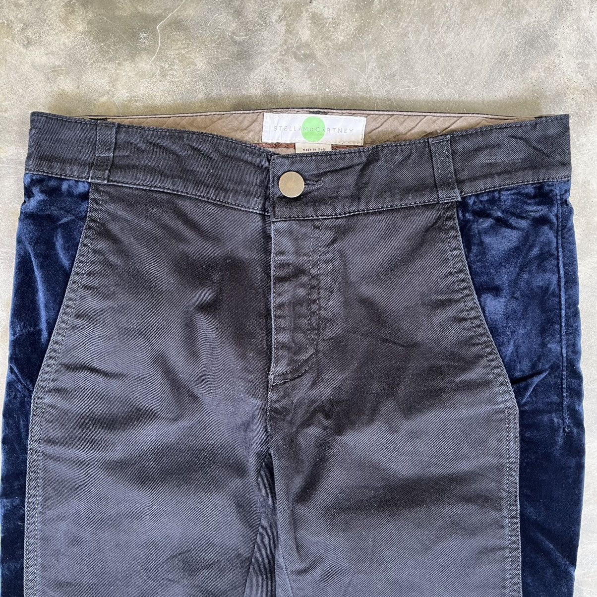 Stella McCartney Stella Mc Cartney Velvet Slim Pants Size 26" / US 2 / IT 38 - 5 Thumbnail