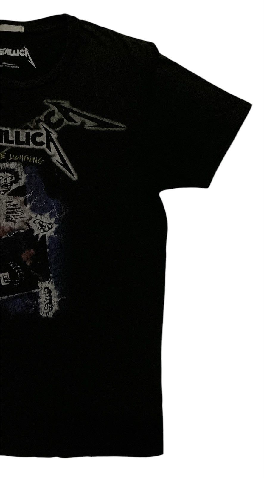 Band Tees × GU × Metallica Metallica Ride the Lightning 1984 Tour Tee Size S / US 4 / IT 40 - 6 Thumbnail