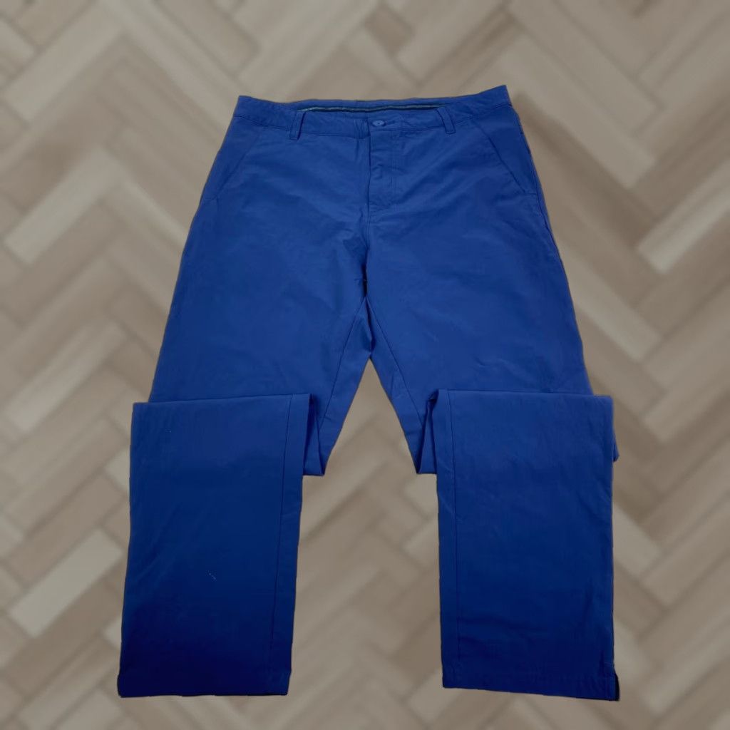 Oakley Oakley Pants Mens 34x30 Blue Chino Straight Leg Casual Stretch 10599 Size US 34 / EU 50 - 1 Thumbnail