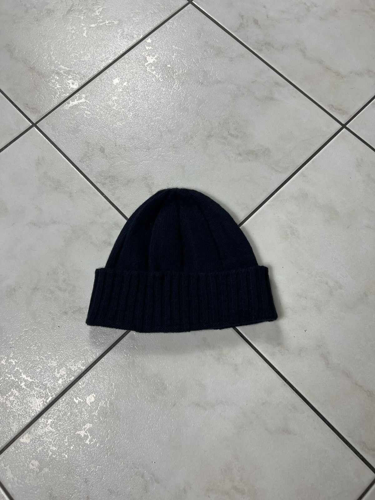 A.P.C. A.P.C. Rue Madame Paris wool cashmere ribbed knit beanie hat Size ONE SIZE - 15 Thumbnail