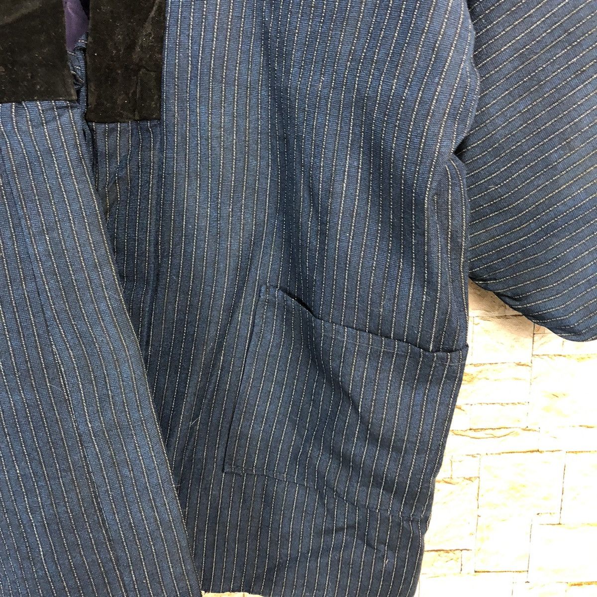 Japanese Brand Kimono vintage japan cardigan Dark Blue #A213 Size US XL / EU 56 / 4 - 8 Thumbnail