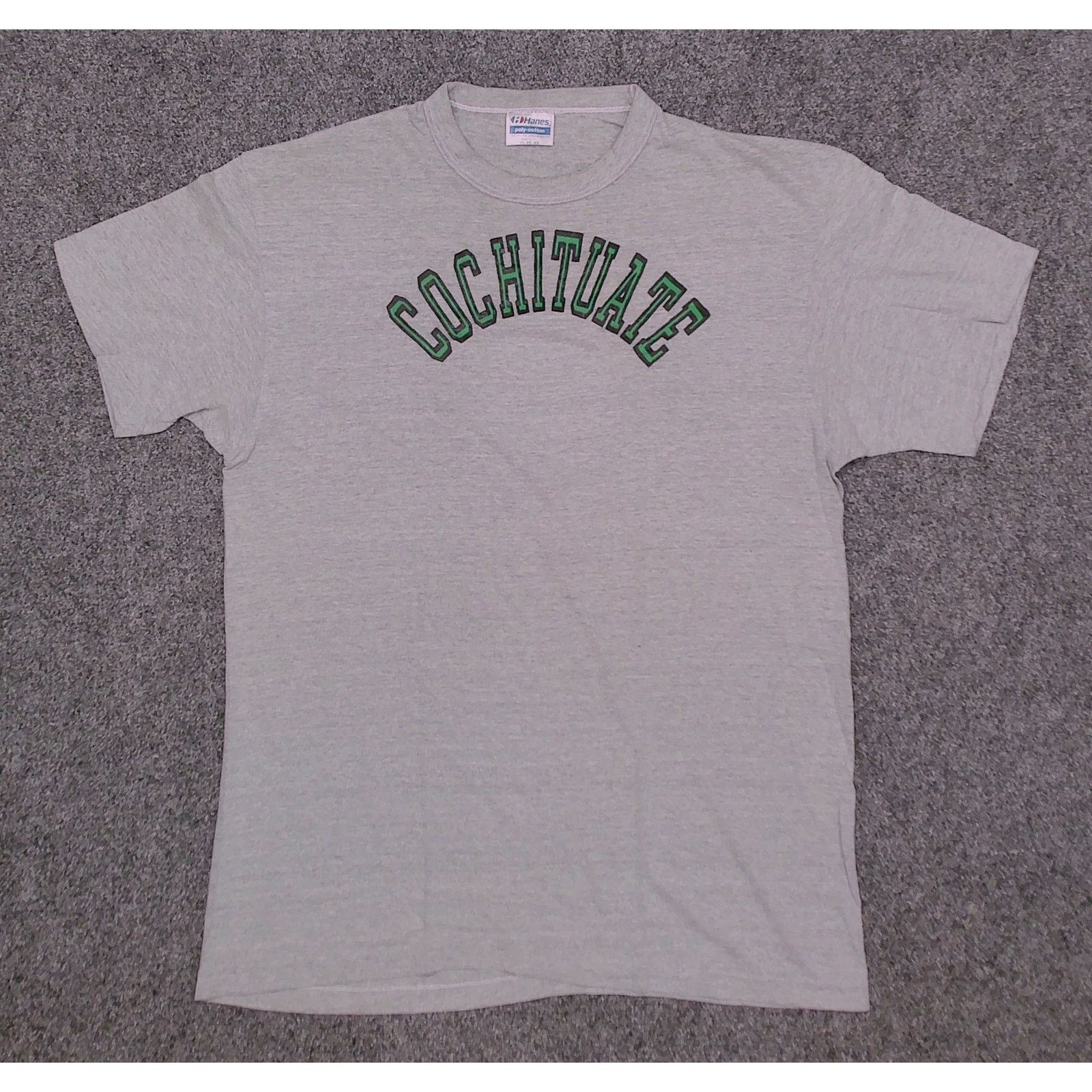 Hanes 80s Hanes Blue Bar Single Stitch Tee XL Size US XL / EU 56 / 4 - 3 Thumbnail