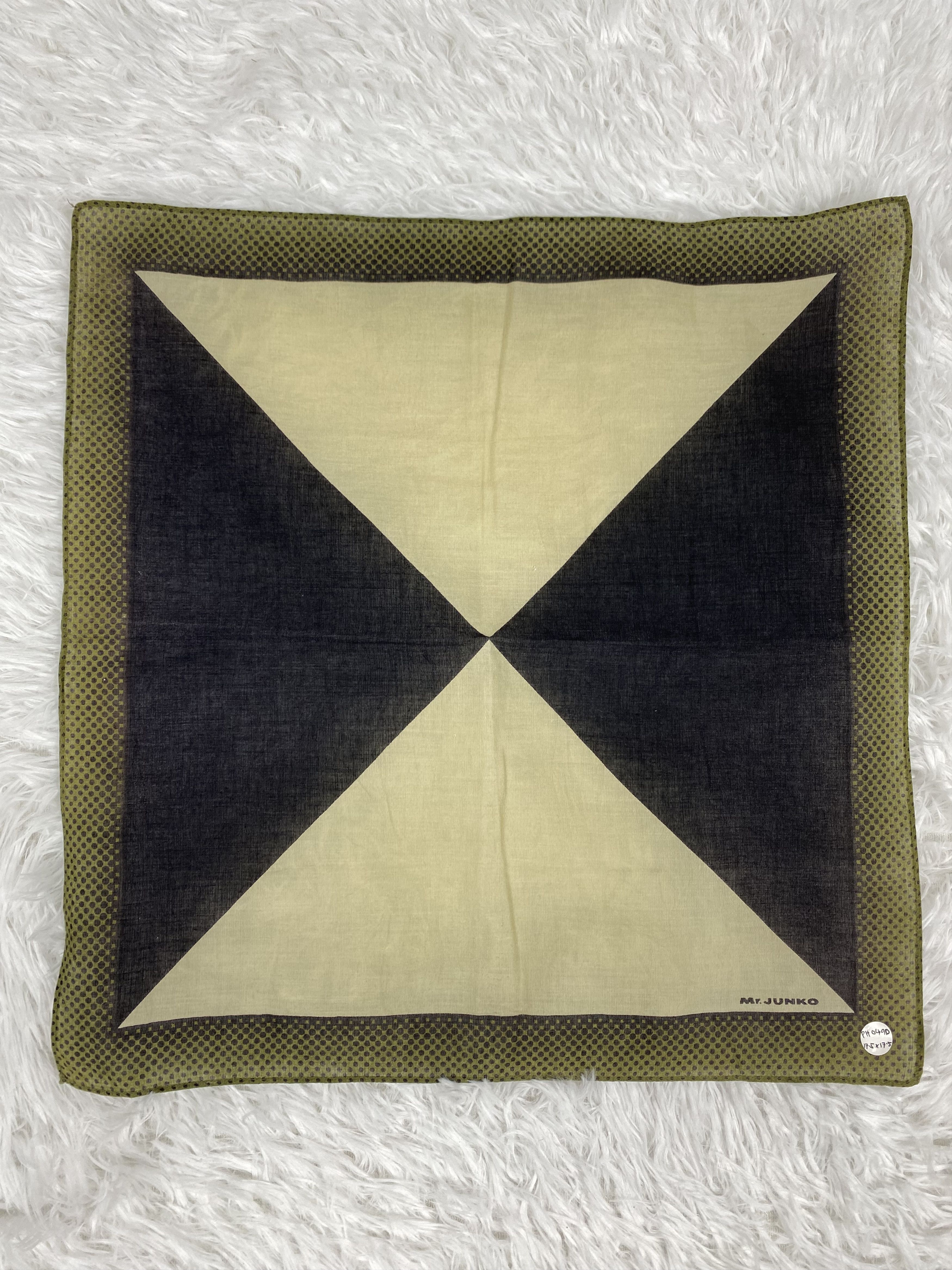 Mr. Junko Vintage Mr. Junko Handkerchief Neckerchief PH0490 Size ONE SIZE - 3 Thumbnail