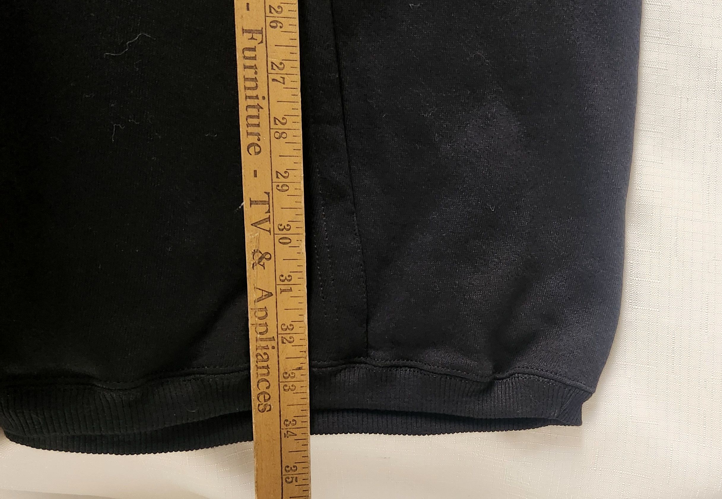 Adidas Adidas Fleece Vintage Black hoodie Sweatshirt 90s USA XL New Size US XL / EU 56 / 4 - 11 Thumbnail