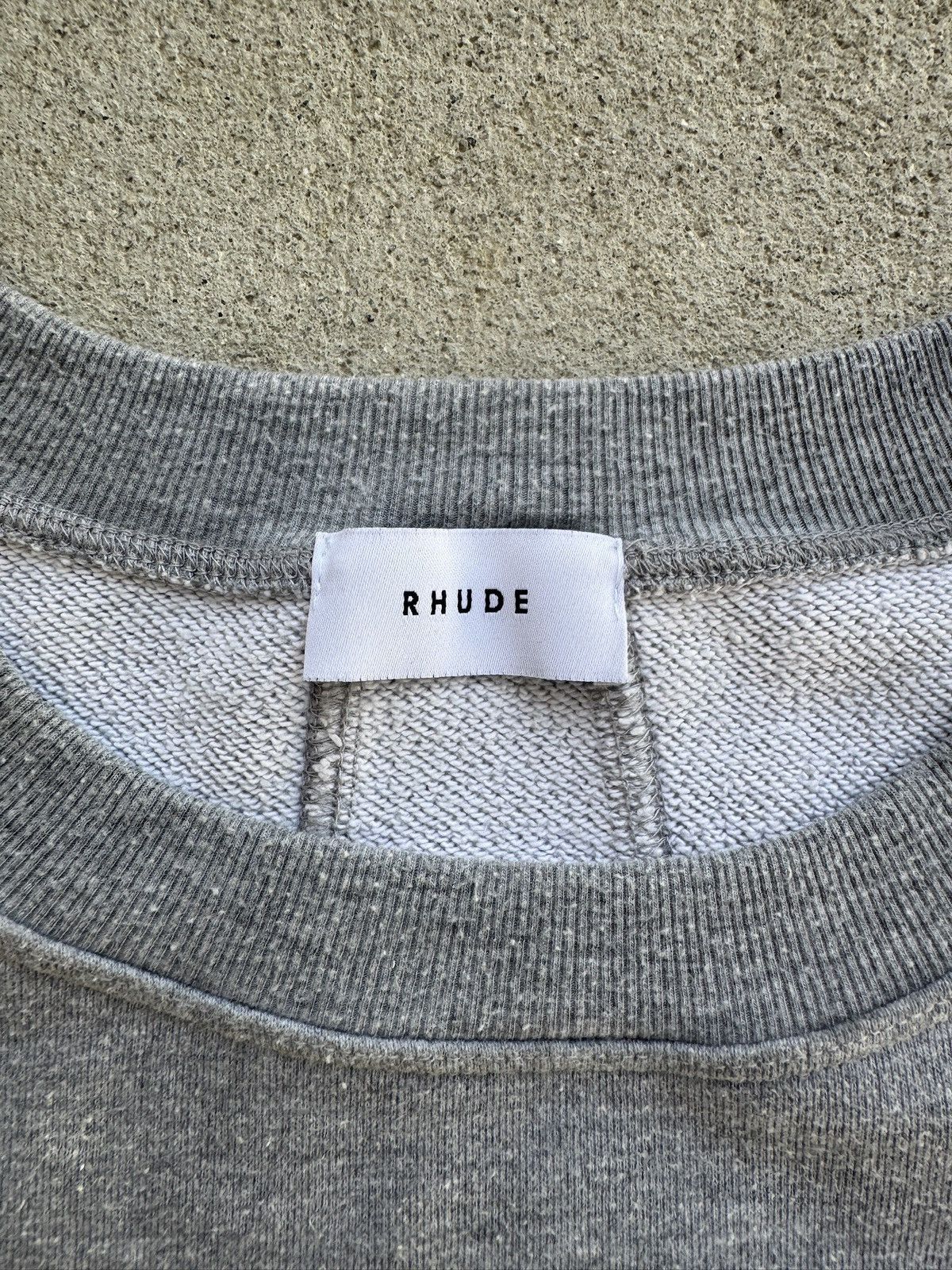 Rhude RHUDE GREY TREKKING SWEATSHIRT Size US XL / EU 56 / 4 - 5 Thumbnail