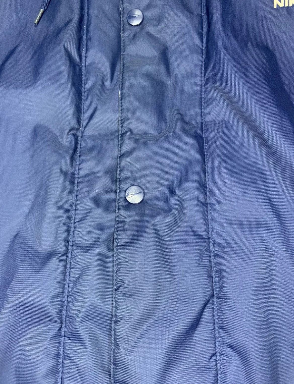 Nike Nike 90s Basketball Men Blue Full Zip Jacket Parka XL 2XL Size US XXL / EU 58 / 5 - 3 Thumbnail