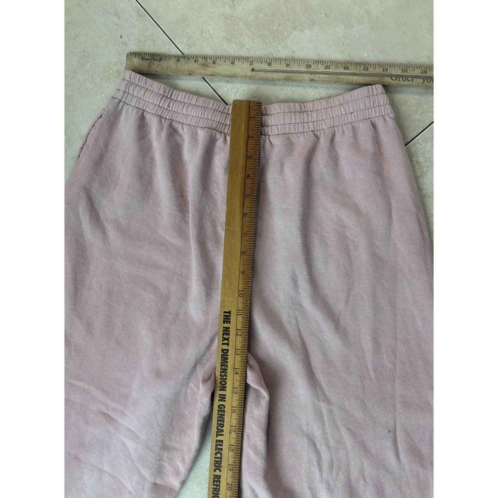 Pinko PINK Victoria's Secret Sweatpants Womens Medium Pink Tie Dye Wide-Leg Lounge Size 32" / US 10 / IT 46 - 7 Thumbnail