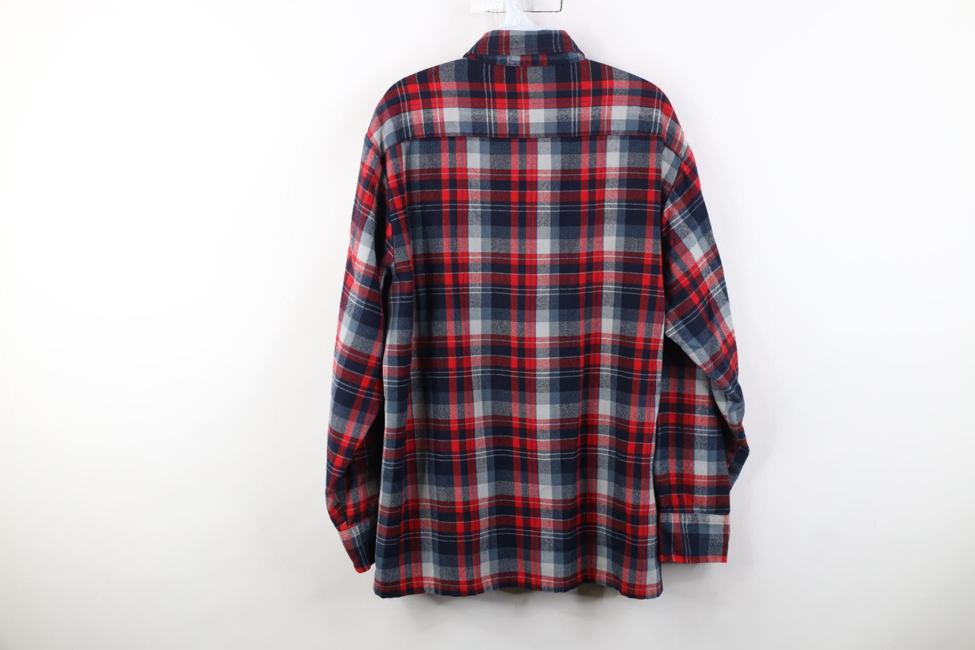 Vintage Vintage 70s Streetwear Double Pocket Board Button Shirt Size US L / EU 52-54 / 3 - 12 Thumbnail