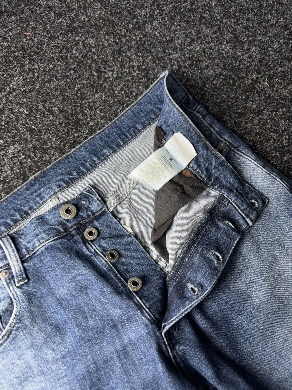 G-Star Vintage 00s G Star Raw Retro Denim pants jeans Y2K Size US 34 / EU 50 - 5 Thumbnail
