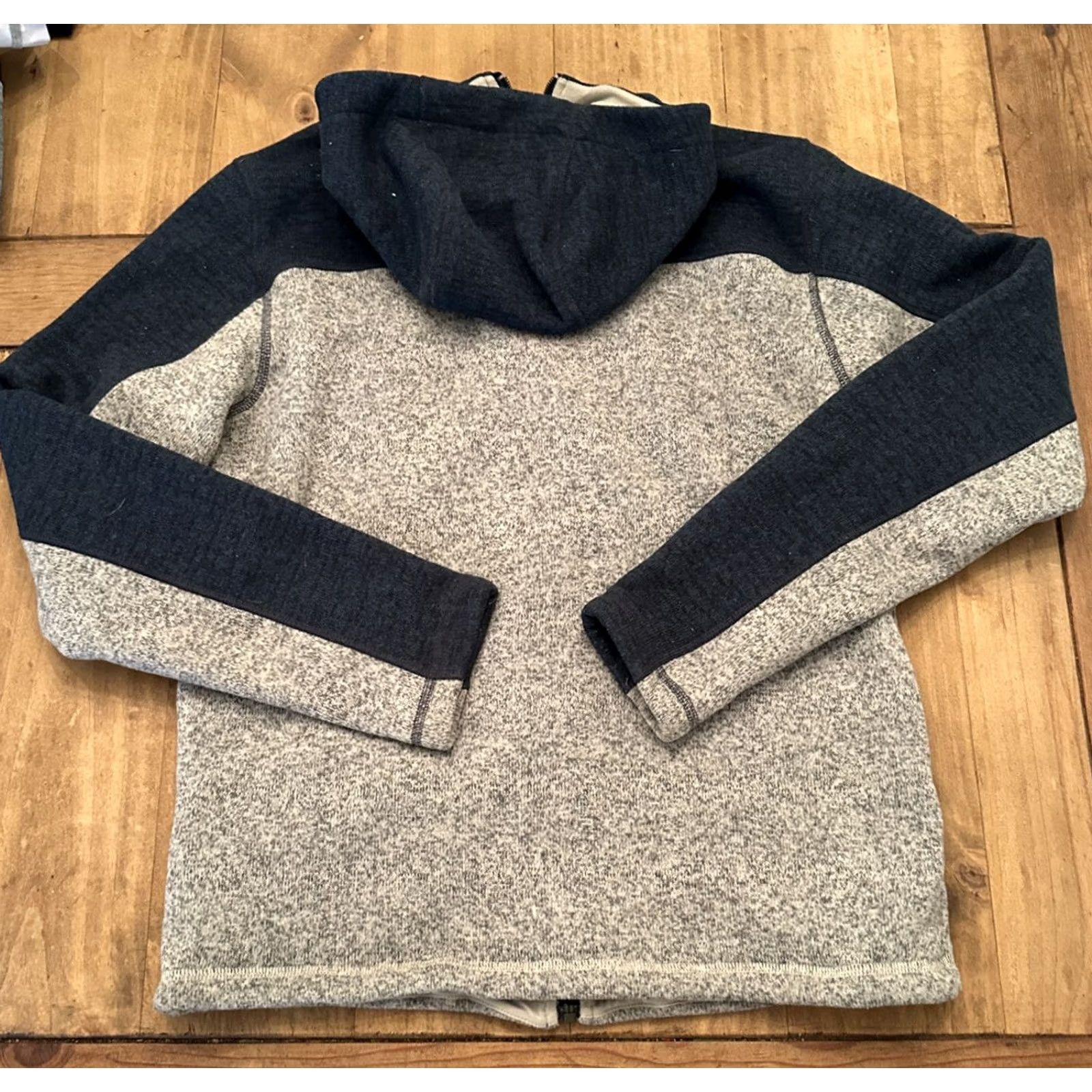 The North Face The North Face Sweatshirt Full Zip Hooded Polyester Gray Blue Medium Men’s Mens Size US M / EU 48-50 / 2 - 5 Thumbnail