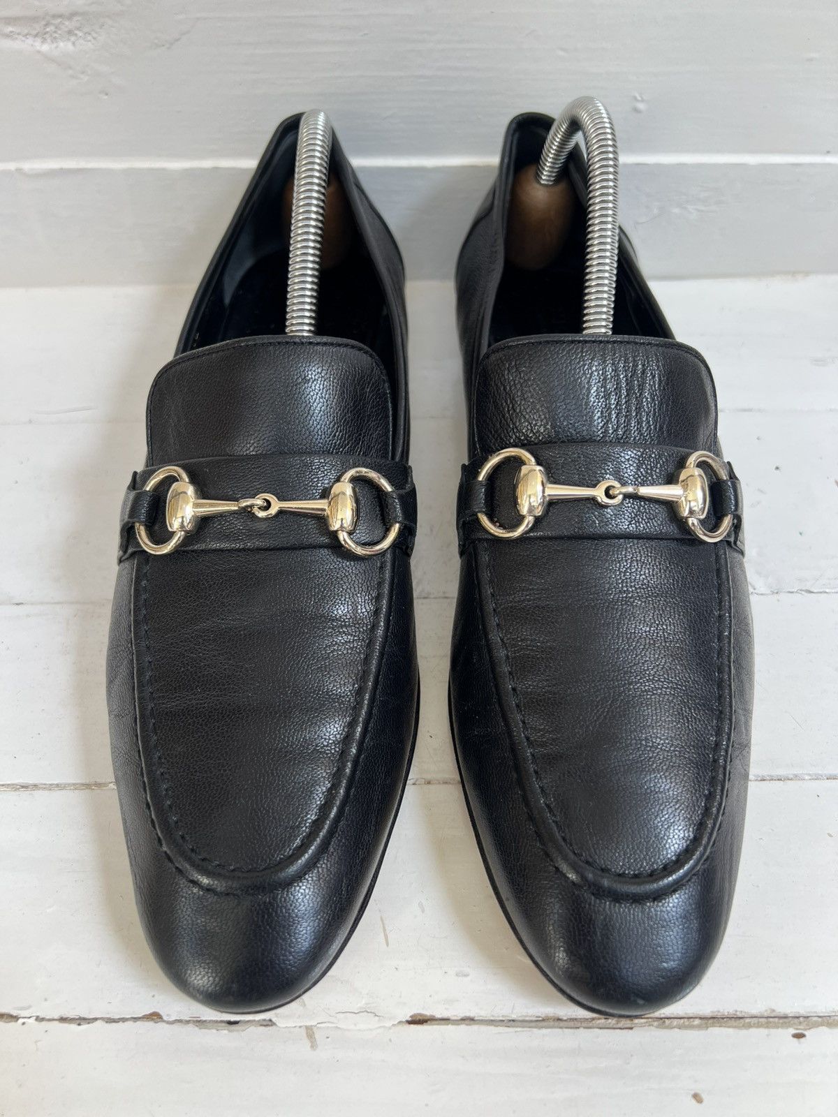Gucci Gucci Black leather Loafers Size US 6.5 / EU 39-40 - 2 Thumbnail