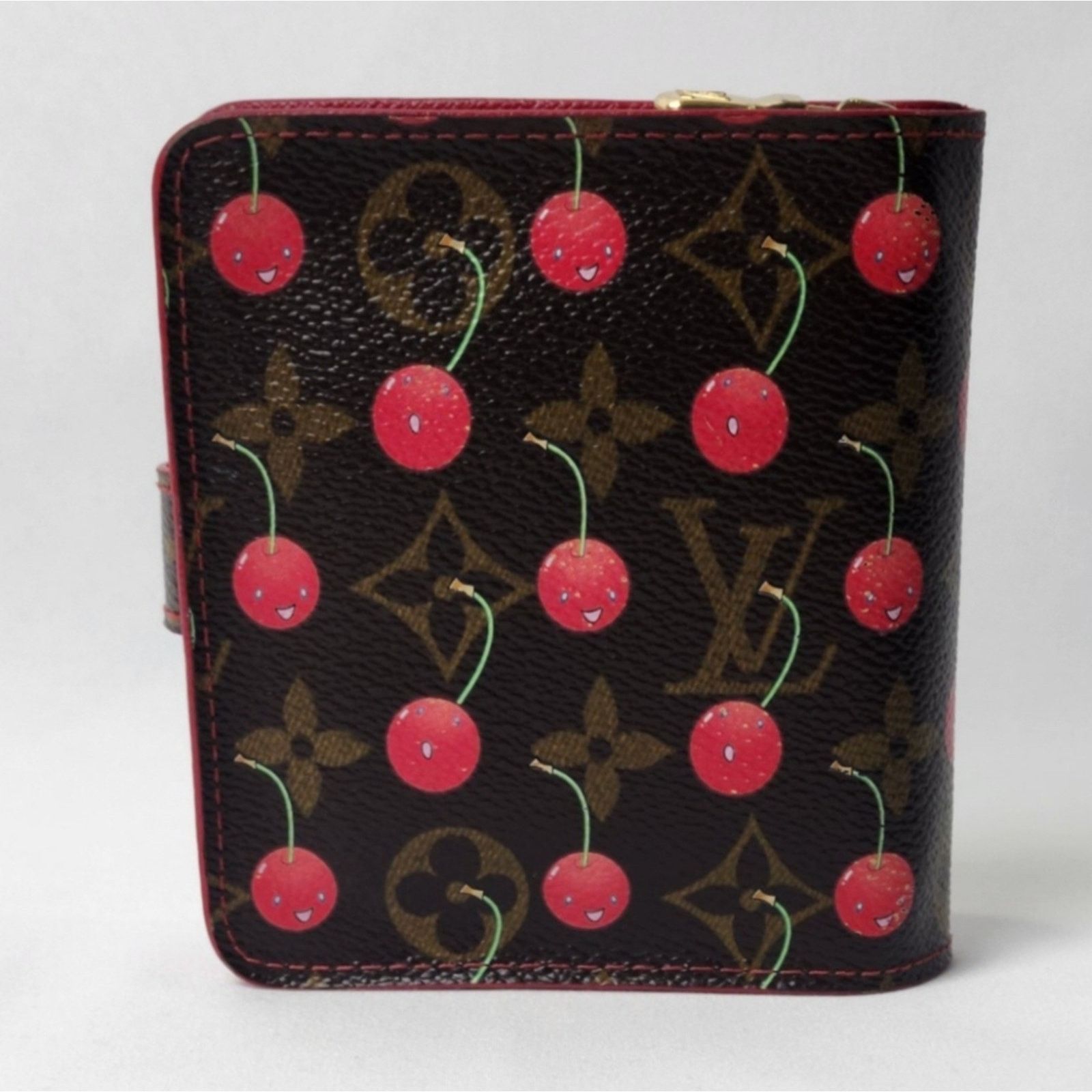 Louis Vuitton Louis Vuitton Limited Edition Murakami Cerises Zippy Wallet Size ONE SIZE - 6 Thumbnail