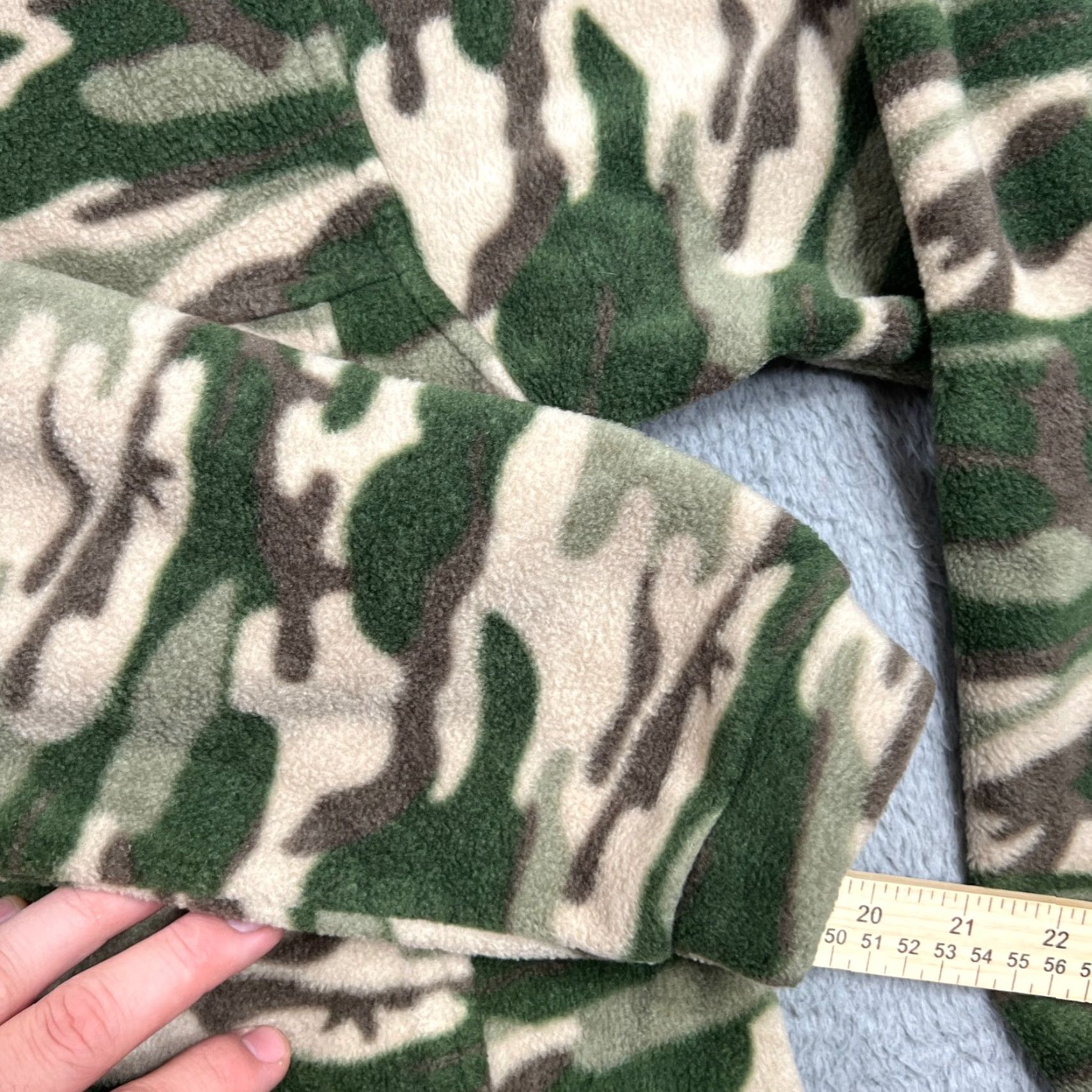 Vintage Columbia Camouflage Full Zip Fleece Jacket Womens Small Size S / US 4 / IT 40 - 5 Thumbnail