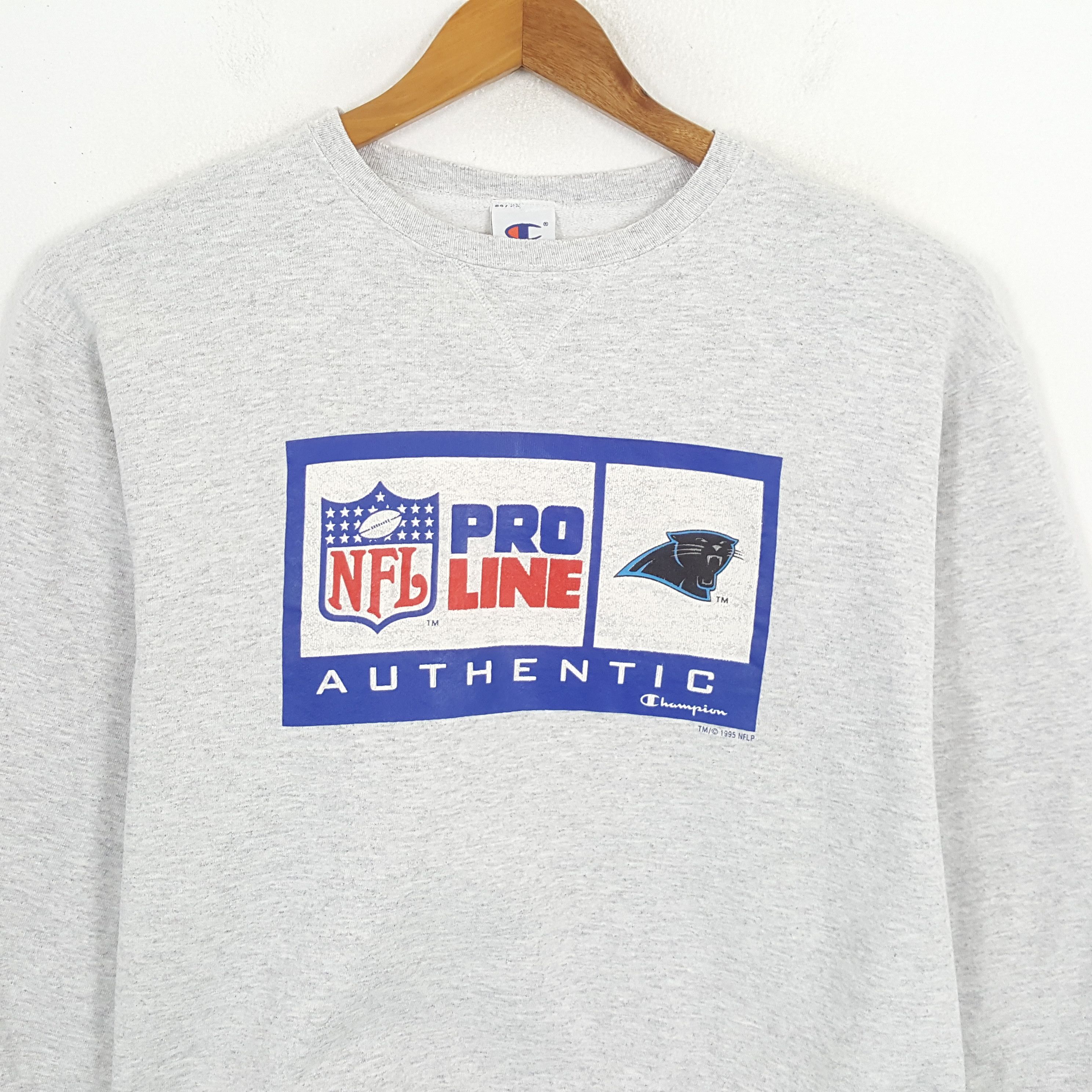 Champion × NFL × Vintage Vintage CAROLINA PANTHER NFL CHAMPION Sportswear Sweatshirt Size US XL / EU 56 / 4 - 2 Thumbnail