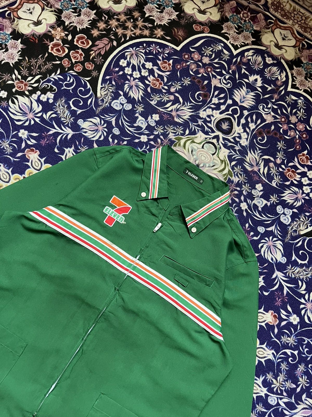 Japanese Brand Vintage 7 Eleven Japanese Brand Workers Uniform Jacket Size US M / EU 48-50 / 2 - 4 Thumbnail