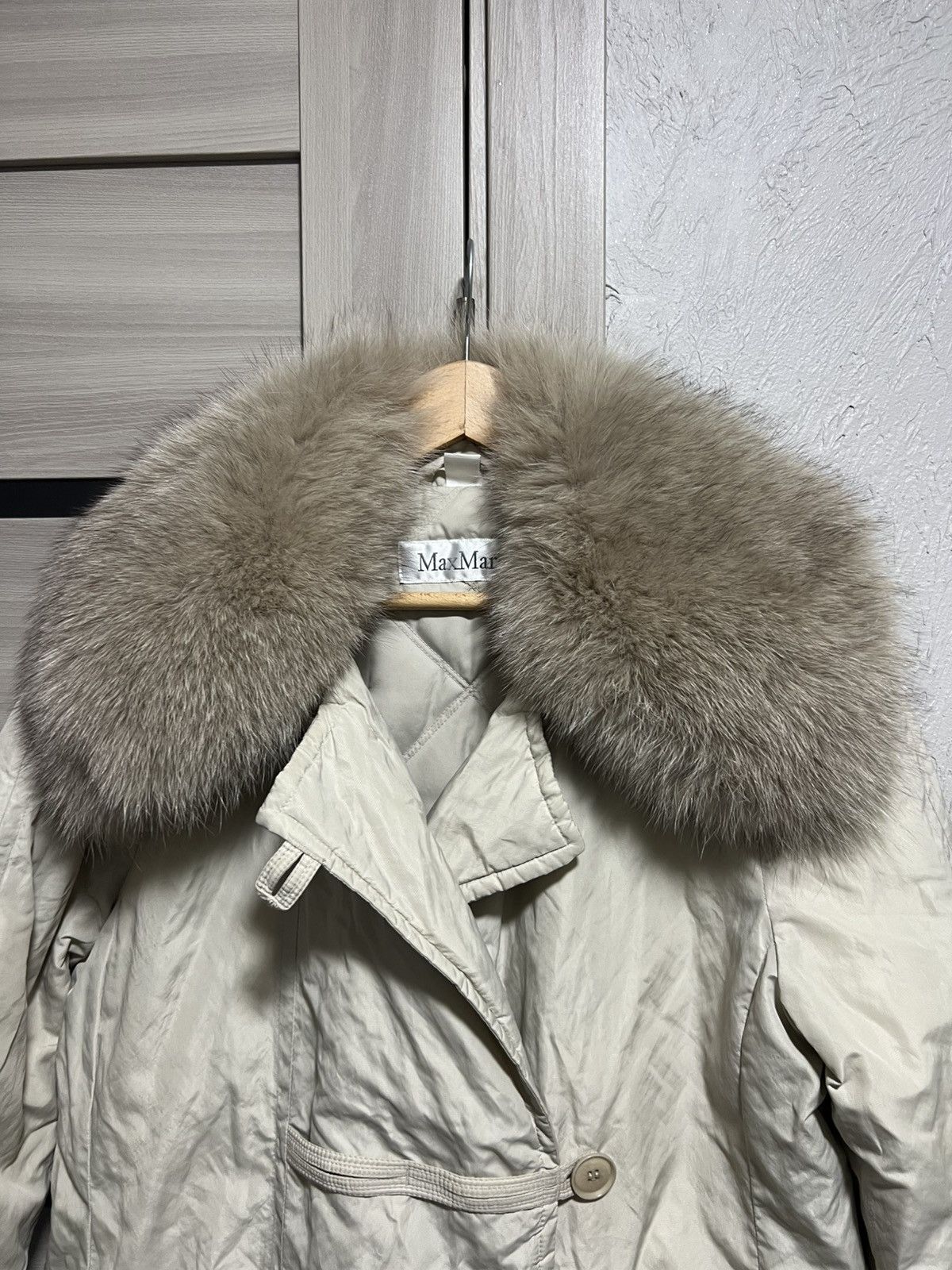 Max Mara Max Mara Vintage Coat 42/500 Very Rare Fox Fur Goose Down Size M / US 6-8 / IT 42-44 - 4 Thumbnail