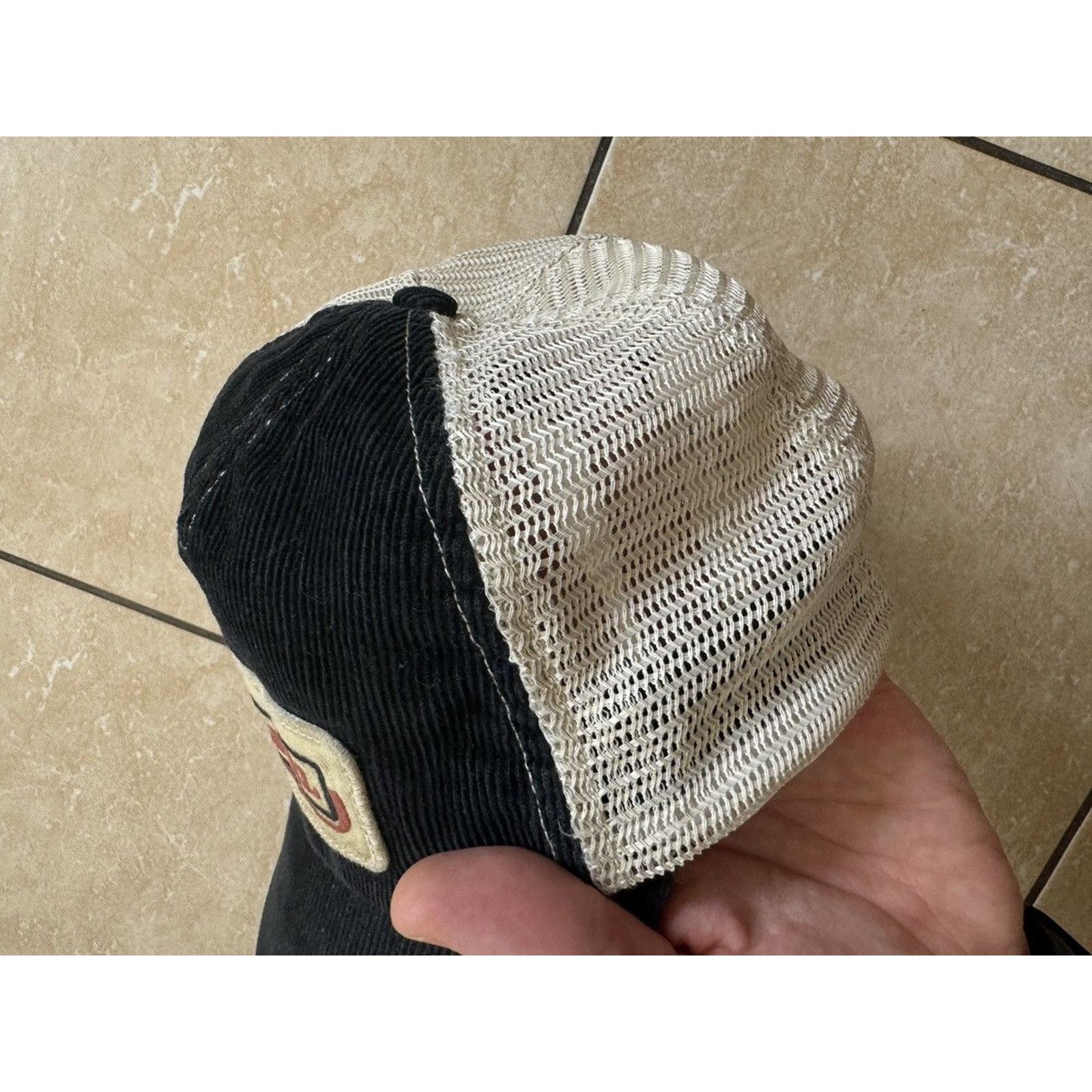 RRL Ralph Lauren RRL Ralph Lauren Double RL Corduroy Mesh Trucker Cap Size ONE SIZE - 11 Thumbnail