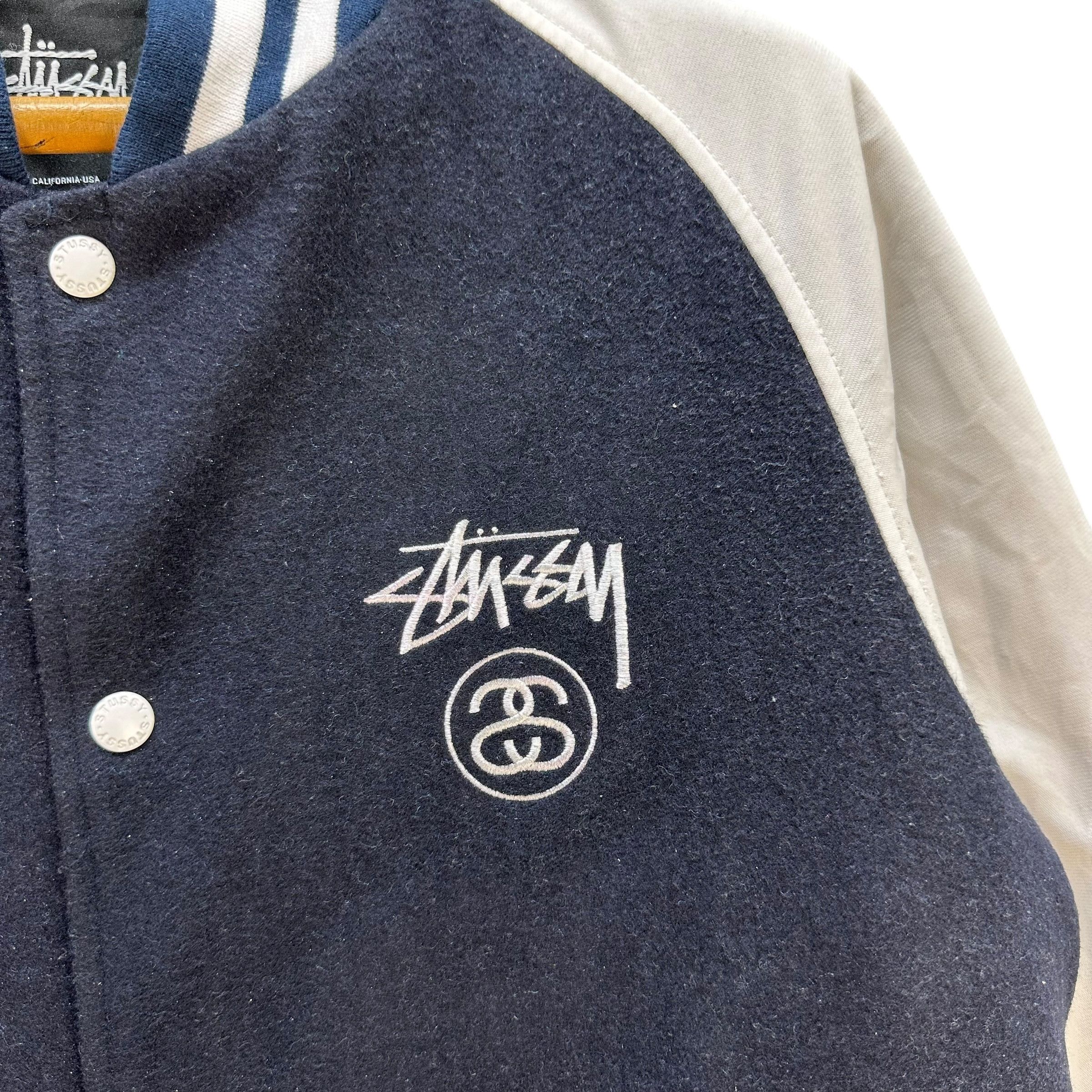 Stussy STUSSY World Wide Big Logo Varsity Jacket #A50-1173 Size US L / EU 52-54 / 3 - 6 Thumbnail