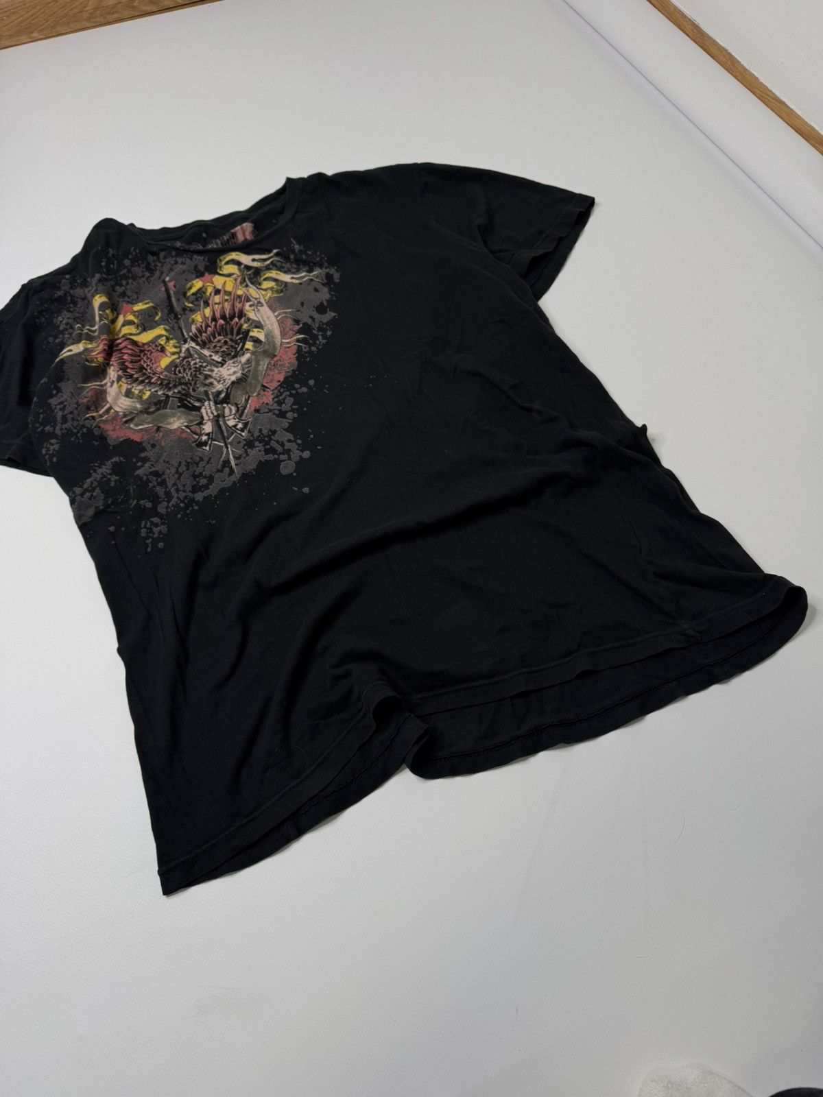 Ed Hardy Vintage avant garde tattoo tee swag y2k edhardy audiger vibe Size US XL / EU 56 / 4 - 7 Thumbnail