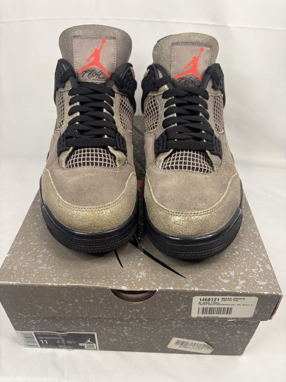 Nike Size 11 - Jordan 4 Retro Mid Taupe Haze - OG ALL!!! Size US 11 / EU 44 - 2 Thumbnail