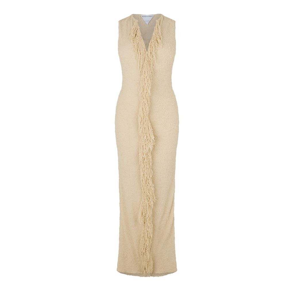 Bottega Veneta Bottega Veneta V-Neck Maxi Slip Dress in Neutral Size XS / US 0-2 / IT 36-38 - 2 Thumbnail