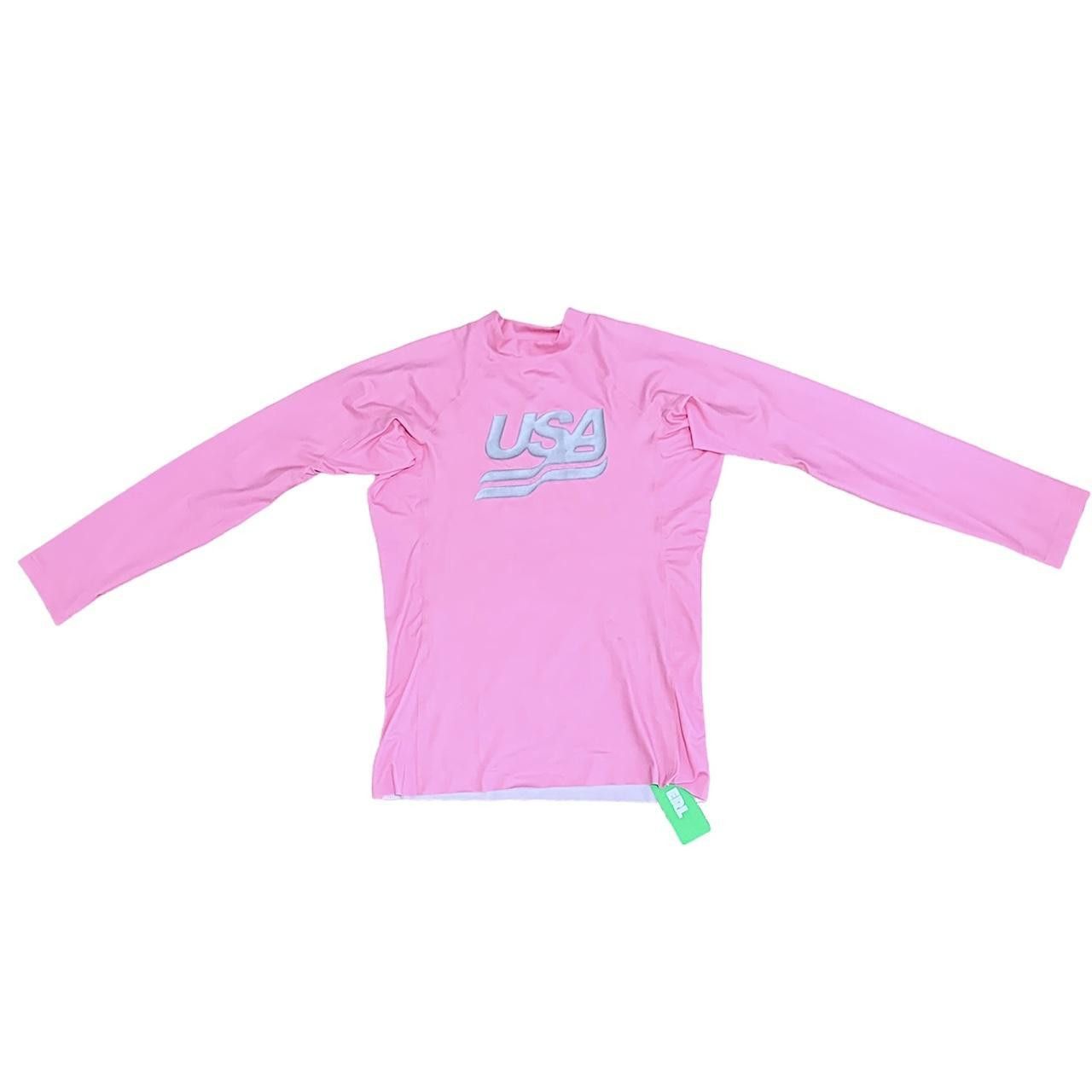 USA stretch long sleeve shirt NWT
