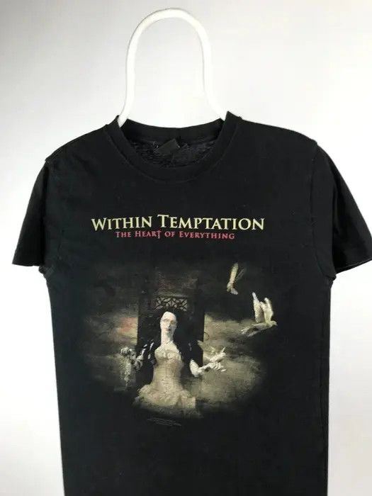 Band Tees Within Temptation T-shirt rock band tee size Small Size US S / EU 44-46 / 1 - 6 Thumbnail