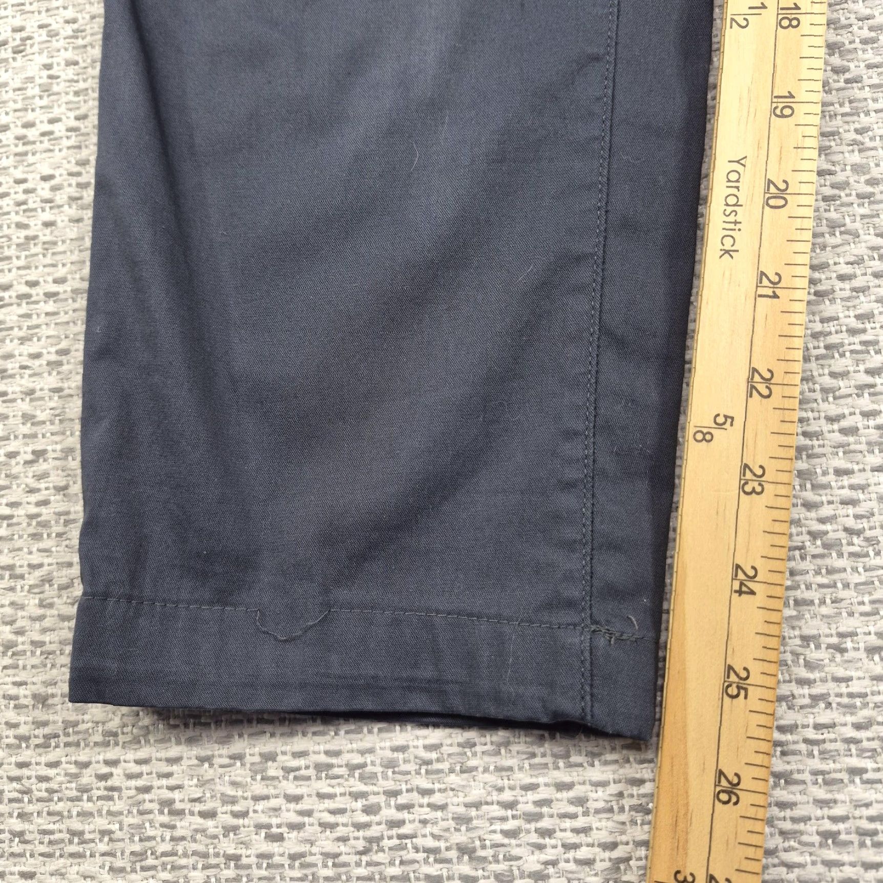 Vintage Birddogs Pants Mens 35x28 Gray Chino Stretch Zip Pocket Performance Golf Size US 35 - 4 Thumbnail