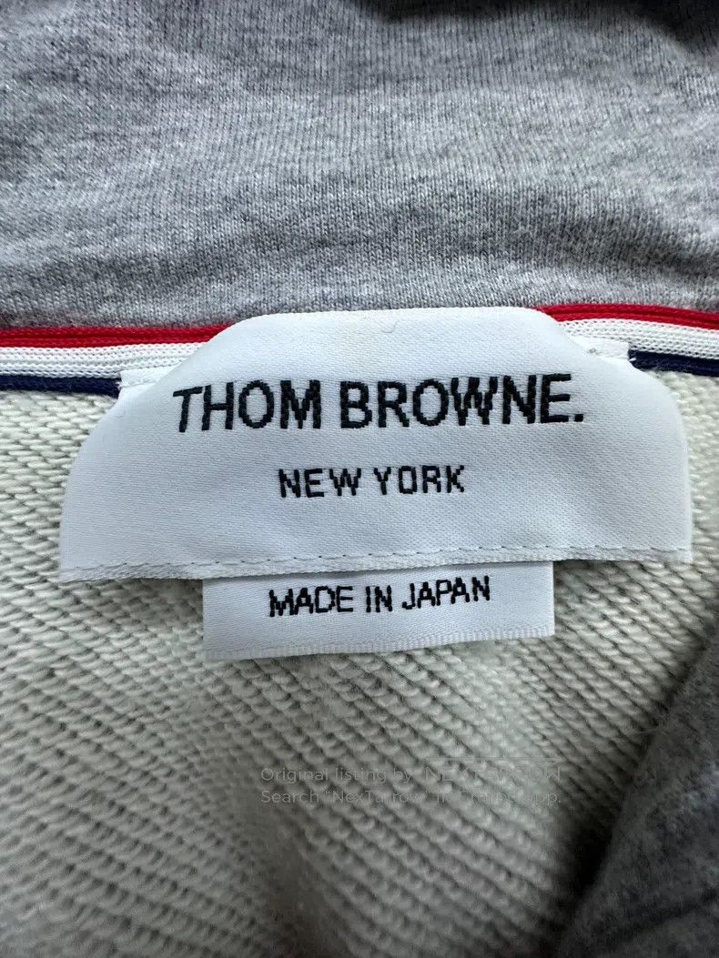 Thom Browne Thom Browne Classic four-striped zipper hooded sweatshirt Size US XXL / EU 58 / 5 - 4 Thumbnail