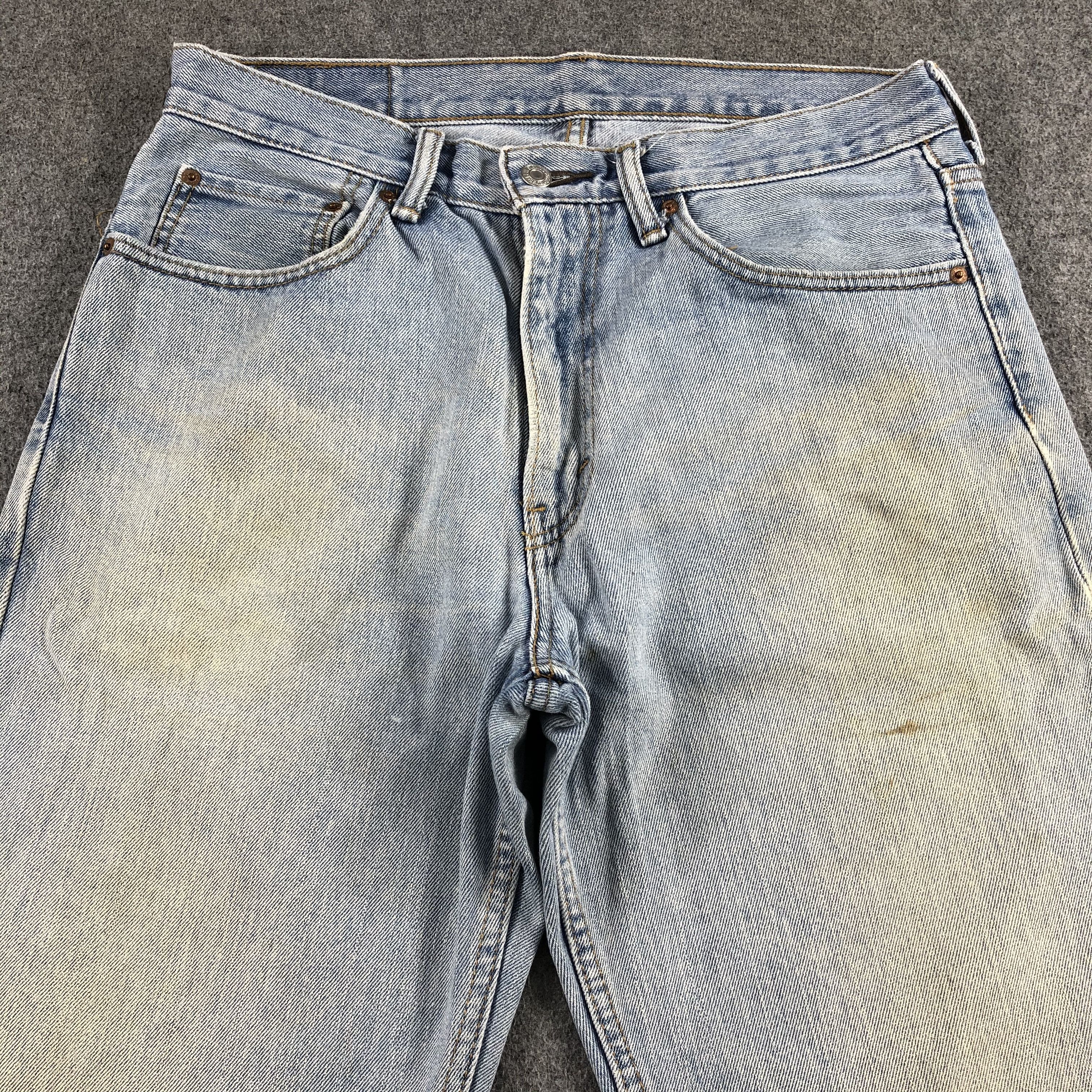 Levi's Vintage Light Wash Levis 550 Jeans-J2252 Size US 34 / EU 50 - 3 Thumbnail