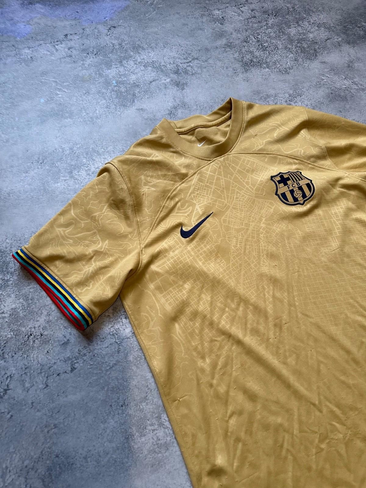 Nike NIKE FC BARCELONA 2022-23 STADIUM AWAY SOCCER JERSEY Sz M Size US M / EU 48-50 / 2 - 2 Thumbnail