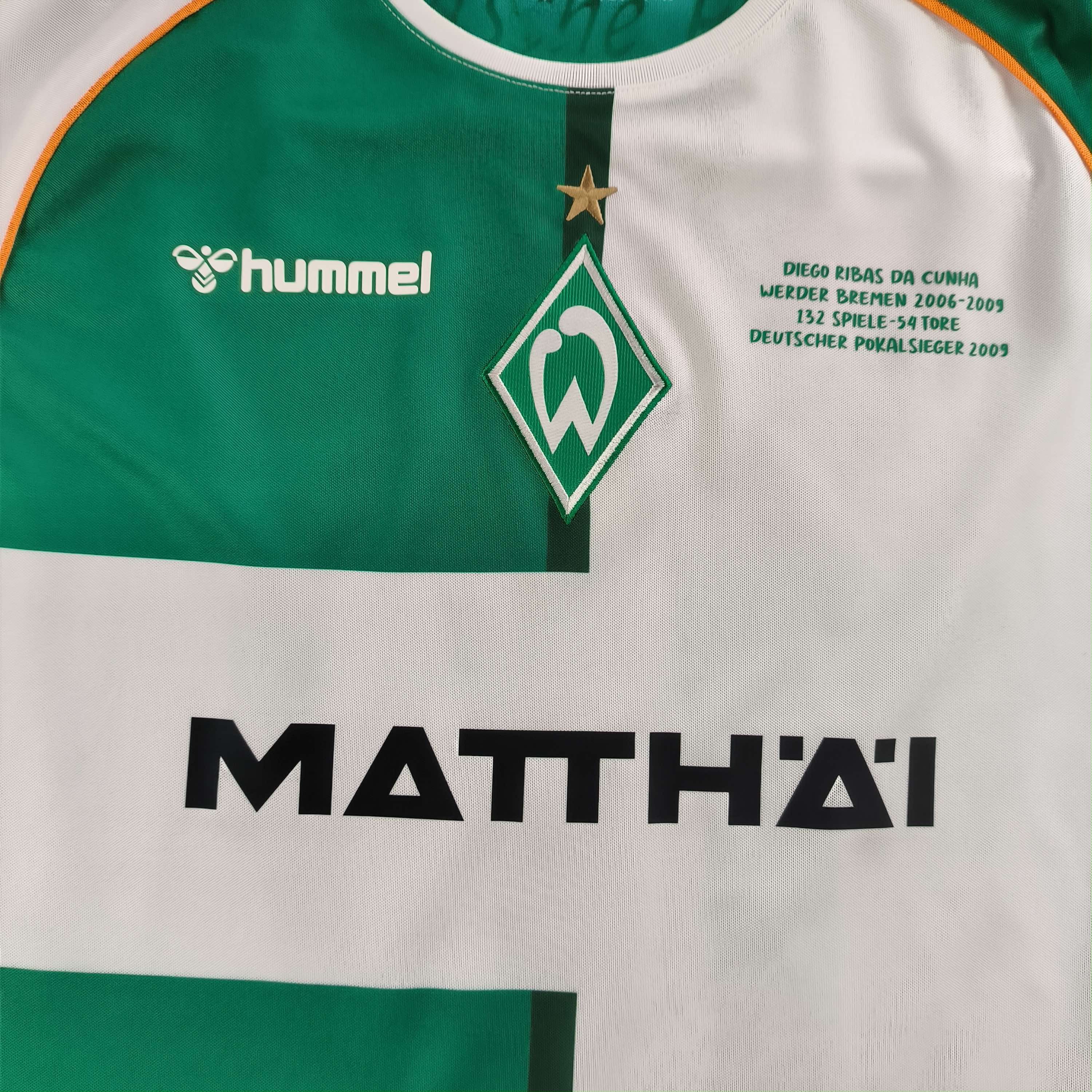 Hummel Werder Bremen 2024-25 special Diego football jersey size L Size US L / EU 52-54 / 3 - 3 Thumbnail