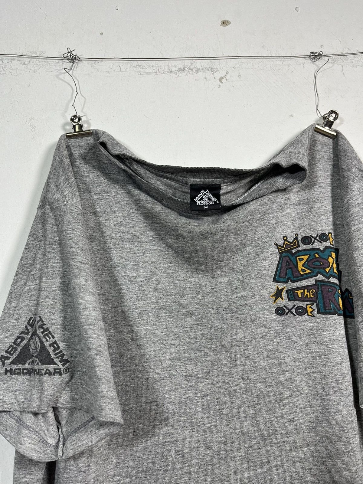 Reebok × Vintage RARE Vintage Reebok Above The Rim Movie Tupac Shakur Size US M / EU 48-50 / 2 - 5 Thumbnail