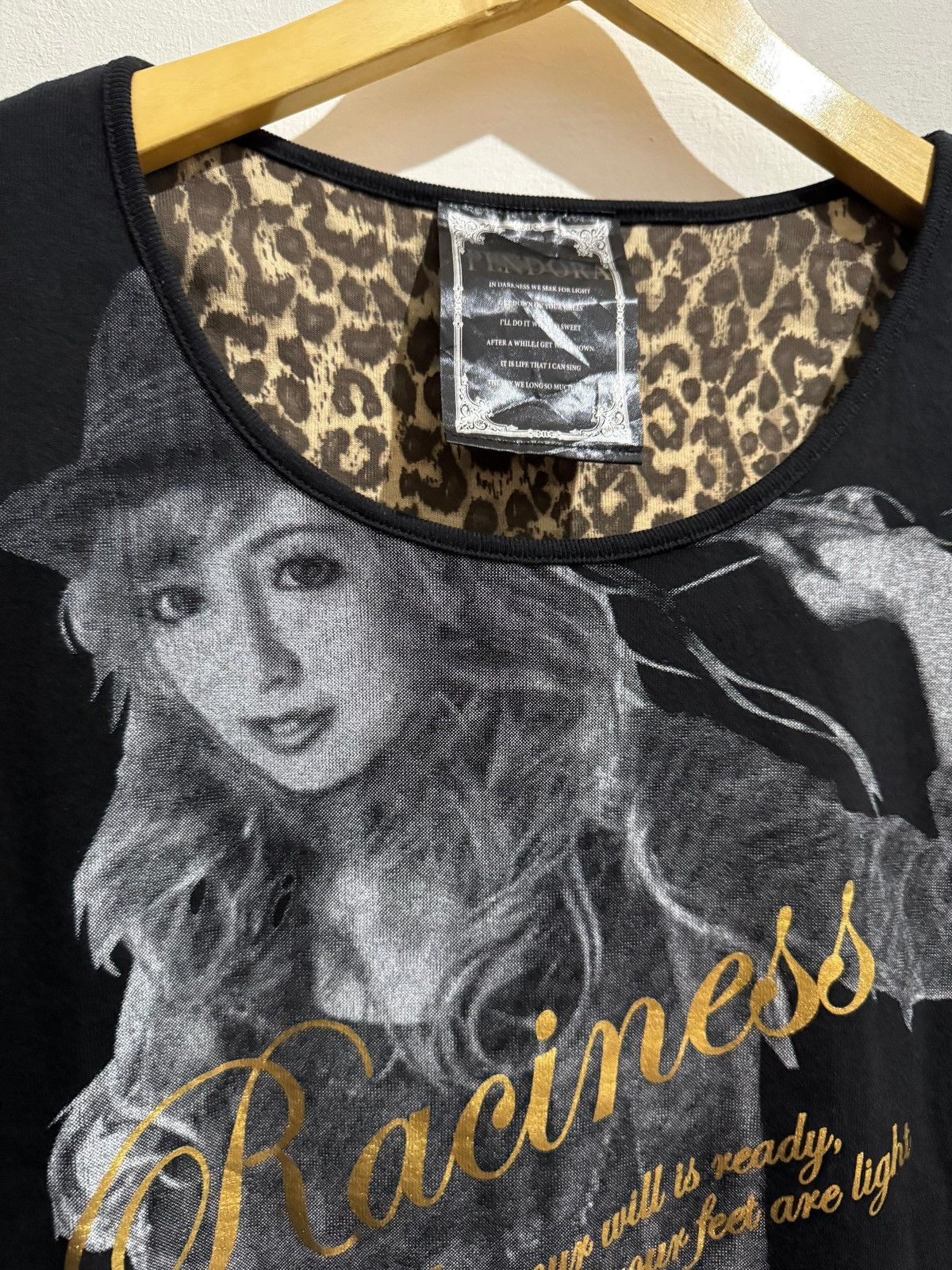 Hysteric Glamour × If Six Was Nine × Japanese Brand Y2K Pendora ifsixwasnine longsleeve Size M / US 6-8 / IT 42-44 - 3 Thumbnail