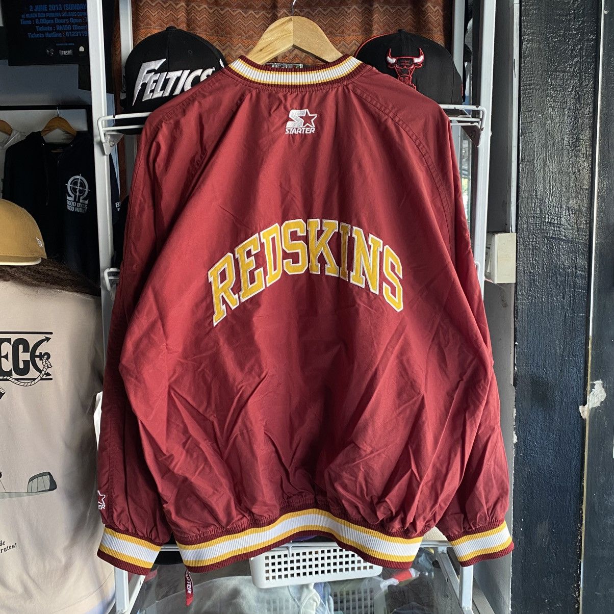 Vintage Starter Pro Line Washington Redskins Pullover Jacket