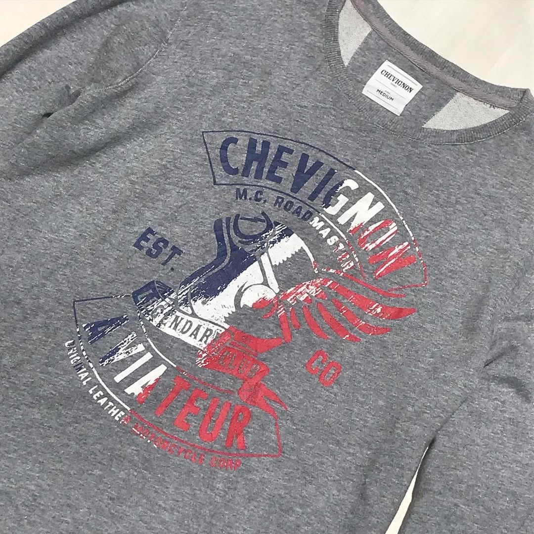 Chevignon × Designer Chevignon France Roadmaster Crewneck Jumper Sweater Size M Size US M / EU 48-50 / 2 - 3 Thumbnail